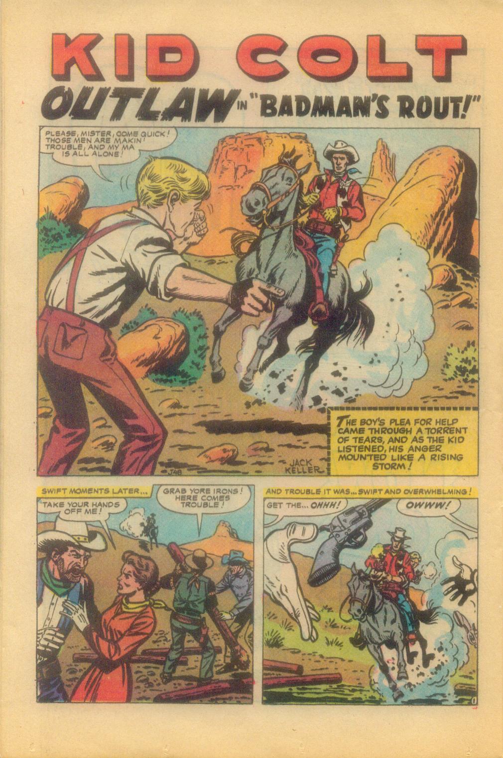 Read online Kid Colt Outlaw comic -  Issue #149 - 24