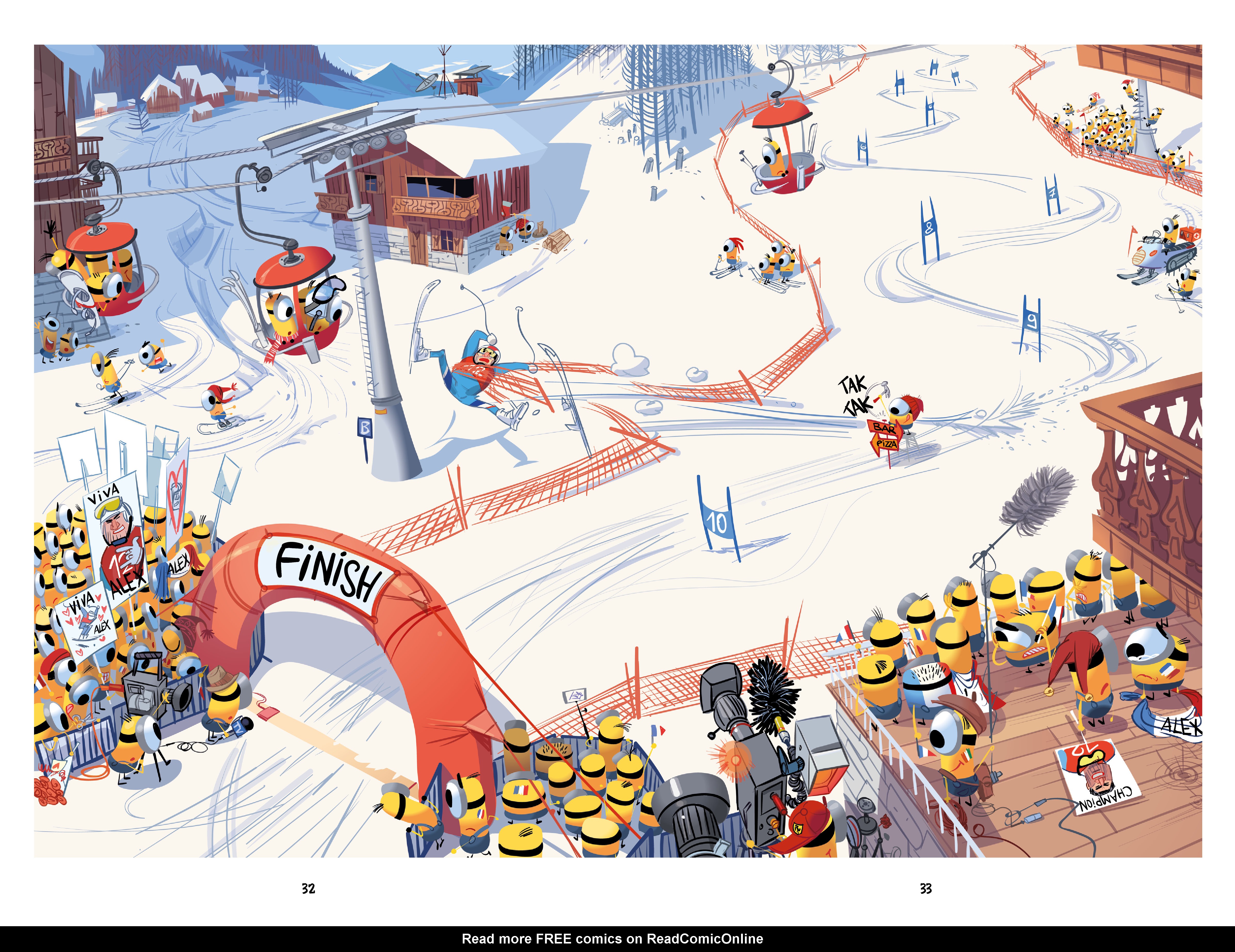 Read online Minions: Super Banana Games! comic -  Issue # Full - 32