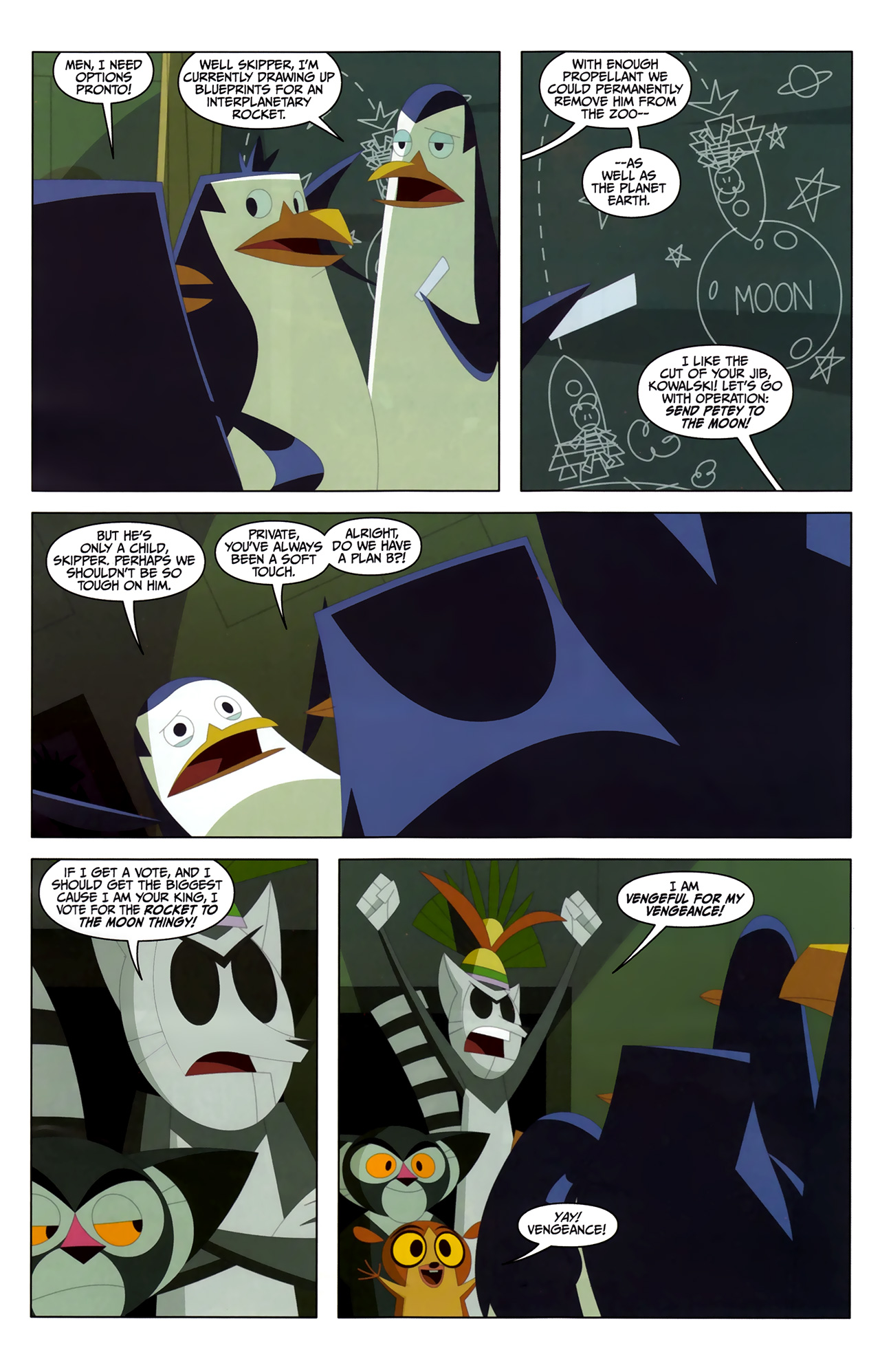Read online Penguins of Madagascar comic -  Issue #2 - 27