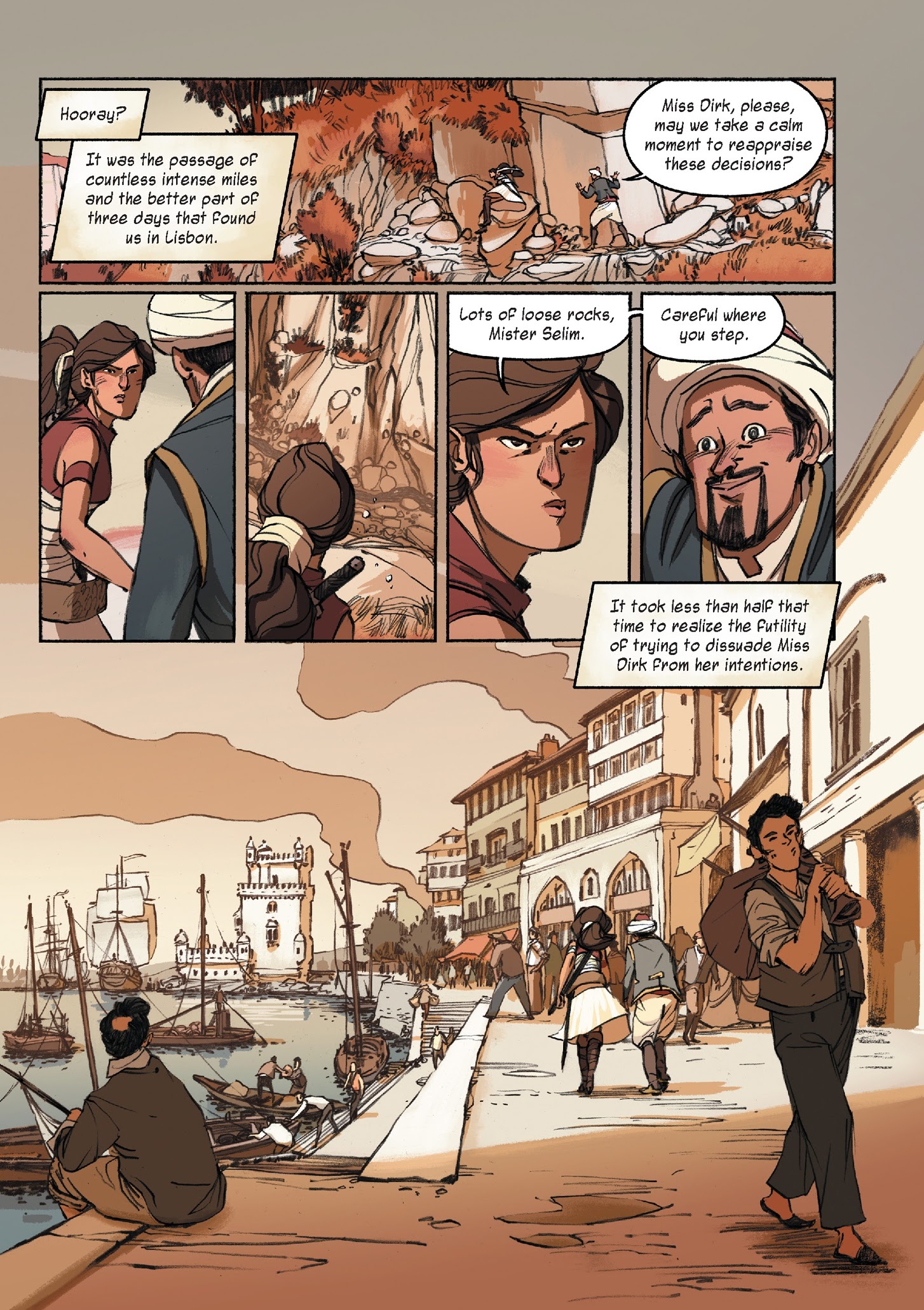 Read online Delilah Dirk and the King's Shilling comic -  Issue # TPB (Part 1) - 79