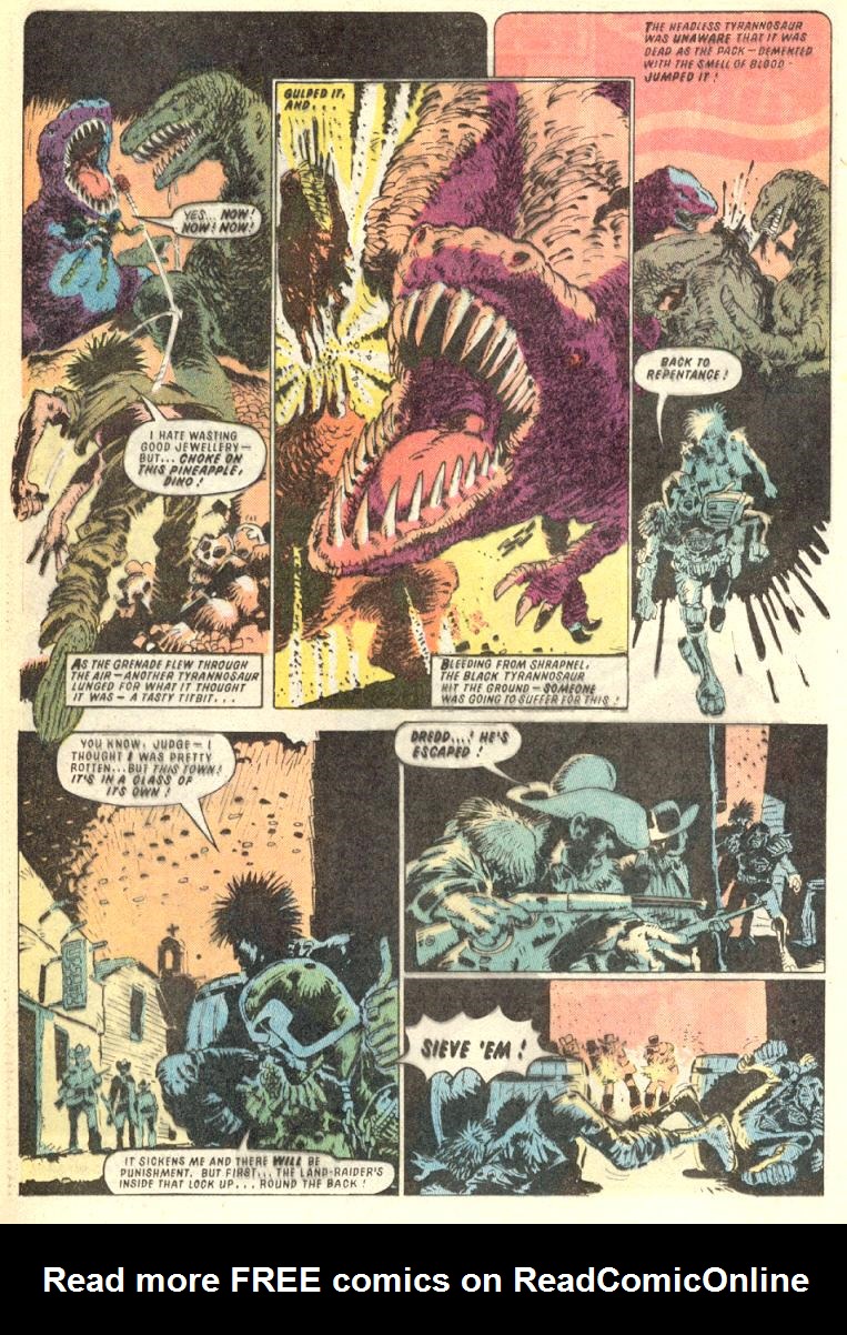 Read online Judge Dredd (1983) comic -  Issue #7 - 19