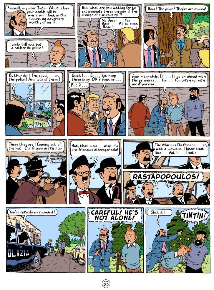 Read online The Adventures of Tintin comic -  Issue #24 - 56