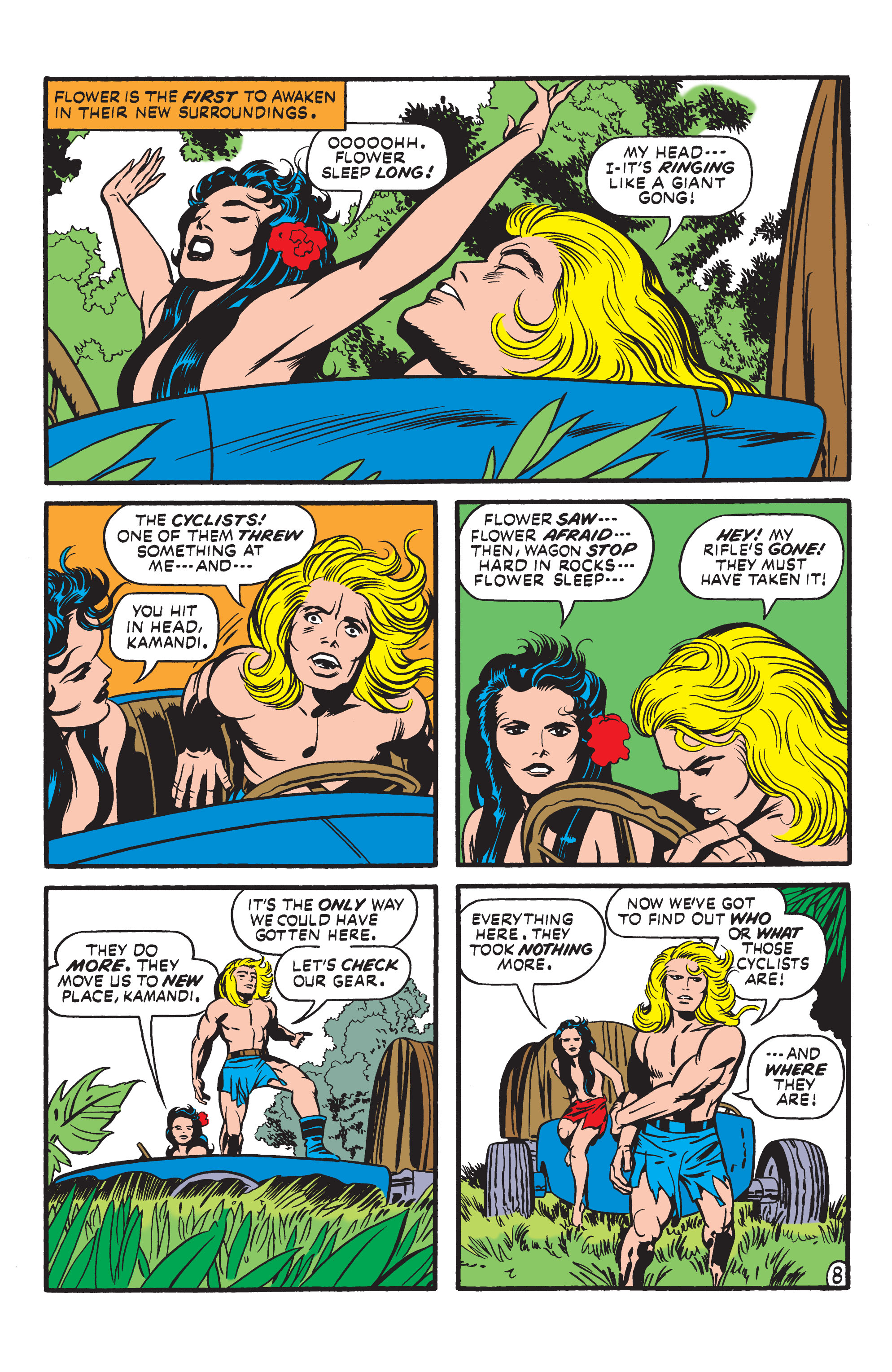 Read online Kamandi, The Last Boy On Earth comic -  Issue #6 - 8