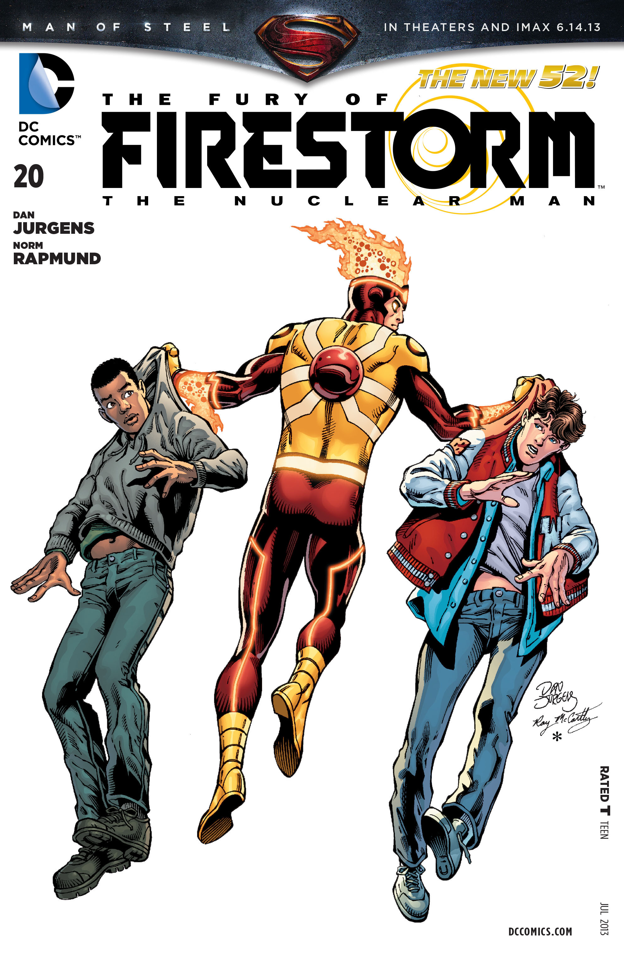 Read online The Fury of Firestorm: The Nuclear Men comic -  Issue #20 - 1