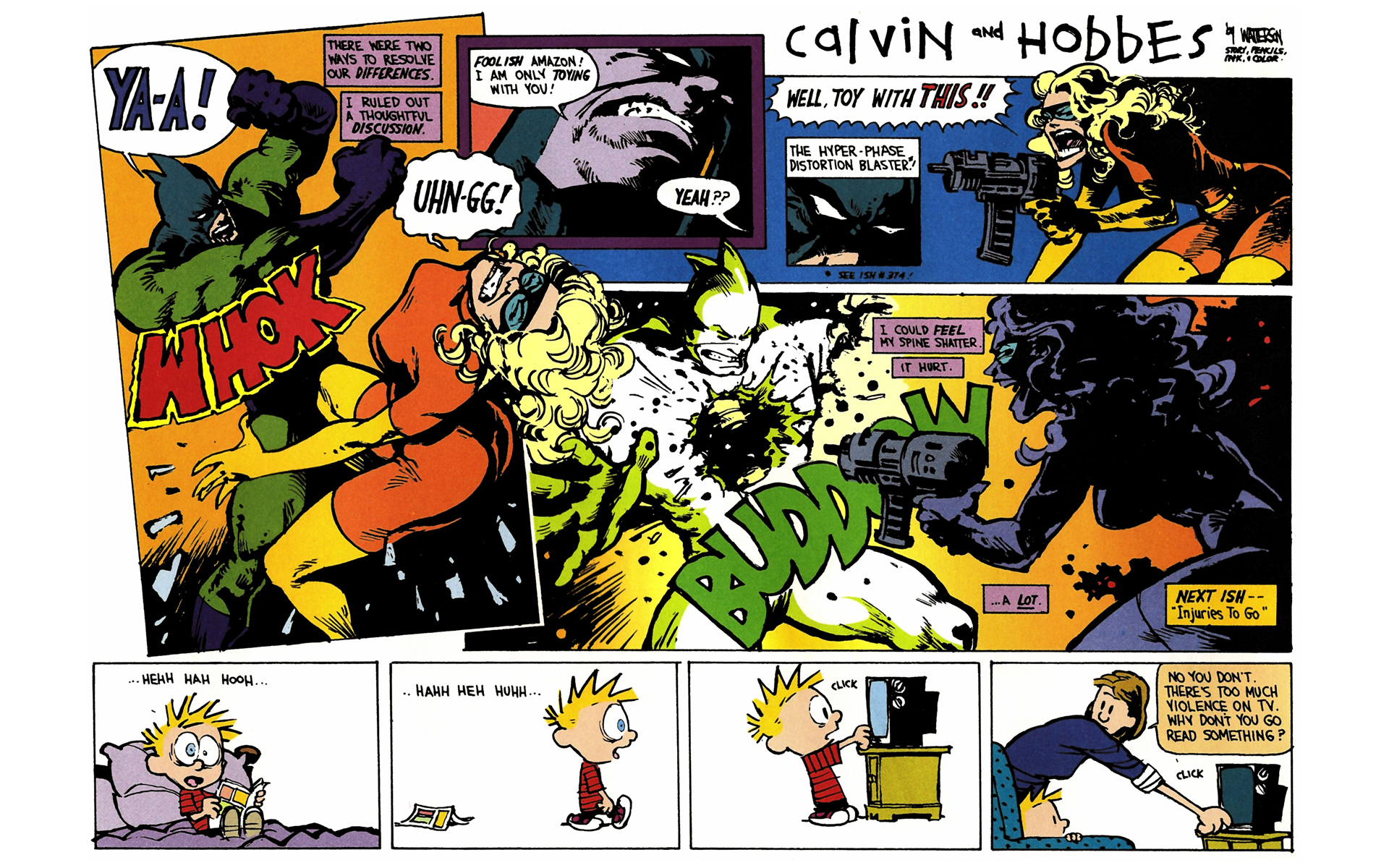 Read online Calvin and Hobbes comic -  Issue #10 - 102