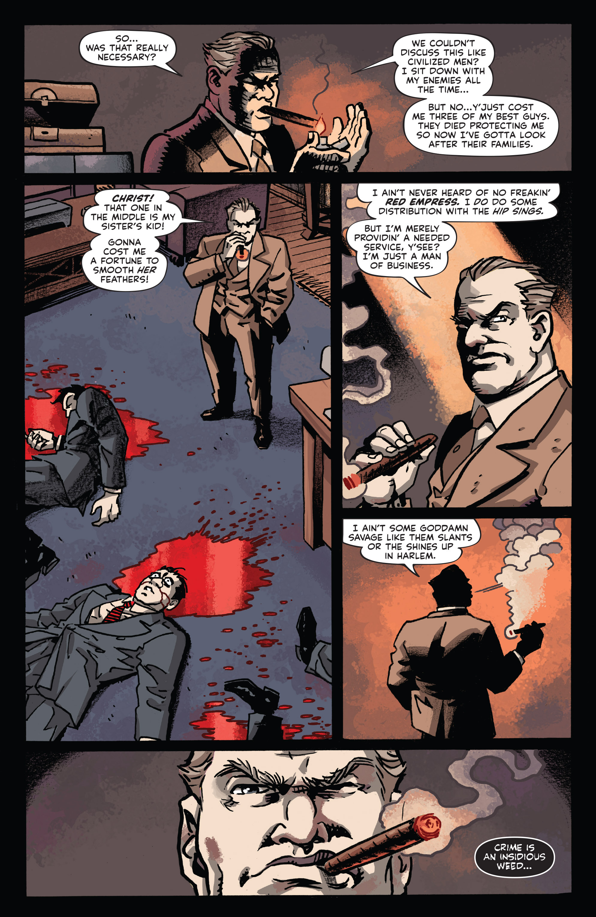 Read online The Shadow: The Death of Margot Lane comic -  Issue #3 - 5