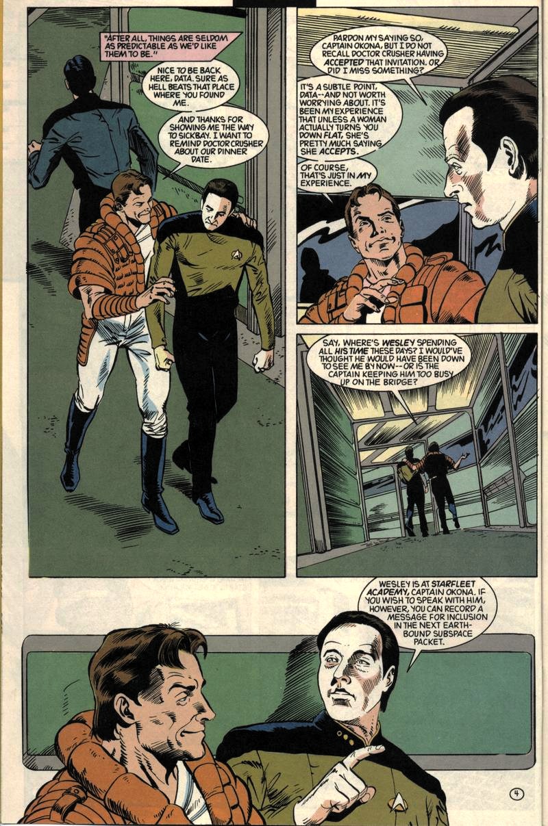 Read online Star Trek: The Next Generation (1989) comic -  Issue #28 - 5