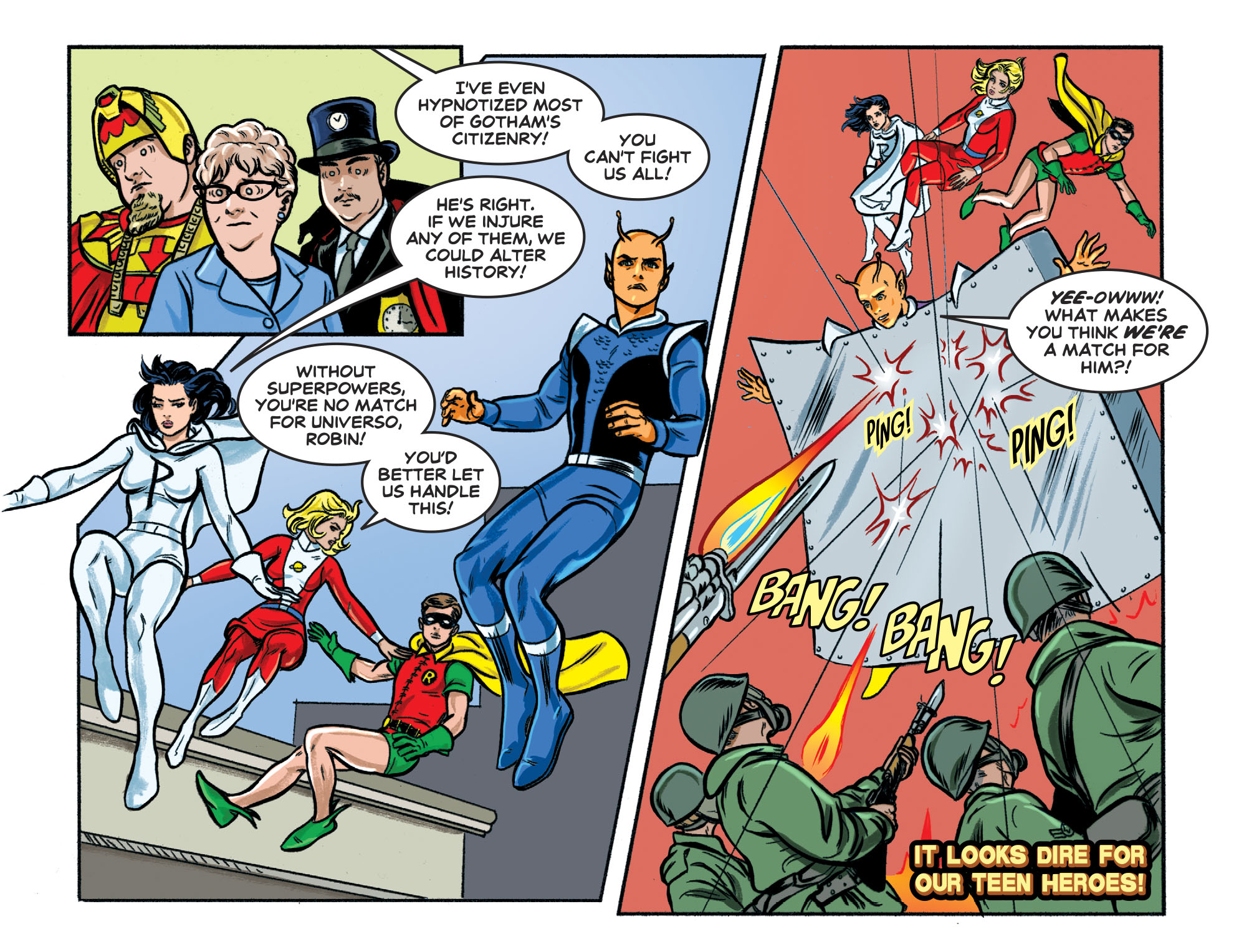 Read online Batman '66 Meets the Legion of Super-Heroes comic -  Issue #1 - 23