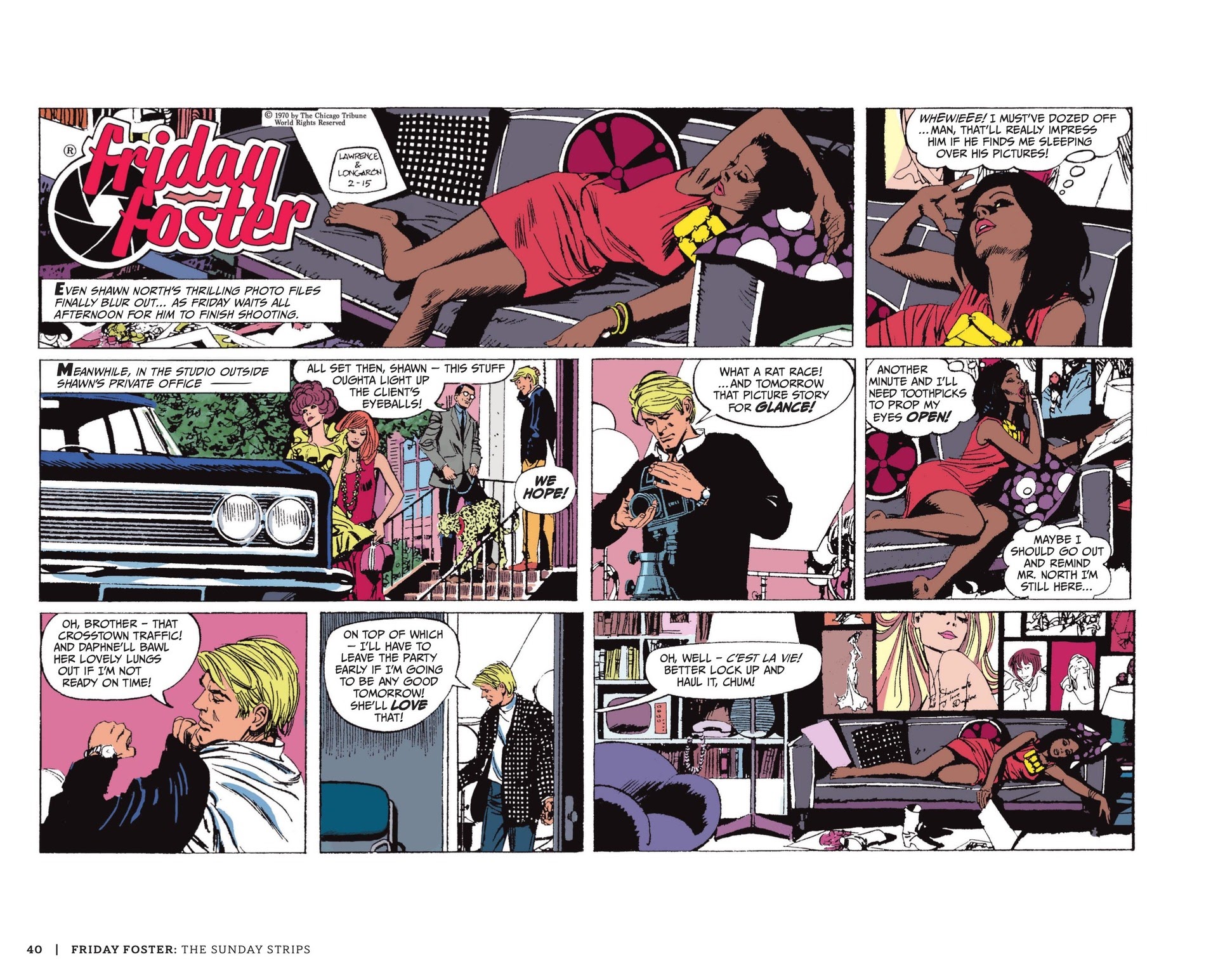 Read online Friday Foster: The Sunday Strips comic -  Issue # TPB (Part 1) - 41