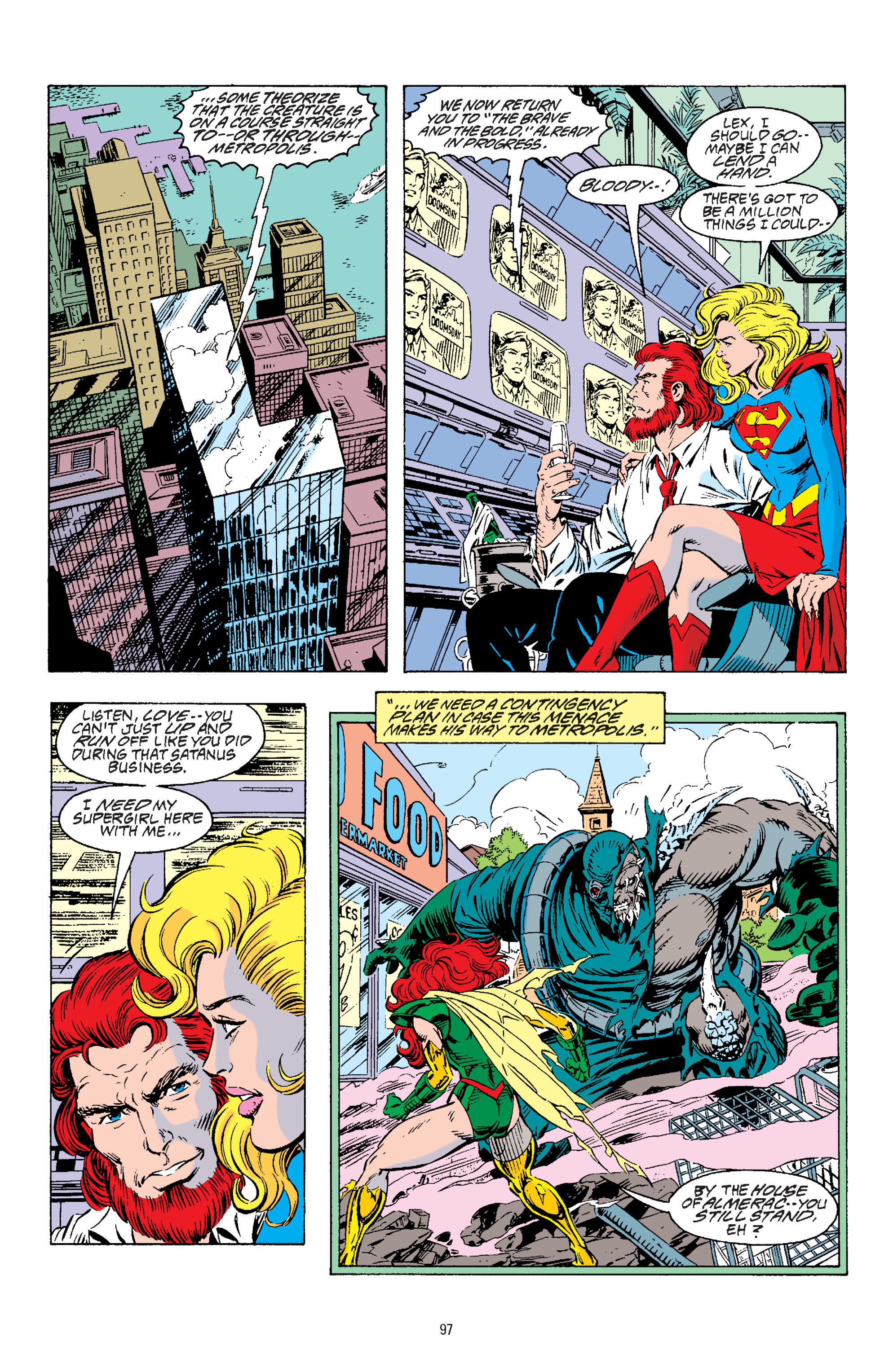 Read online Superman: The Death and Return of Superman Omnibus comic -  Issue # TPB (Part 1) - 89