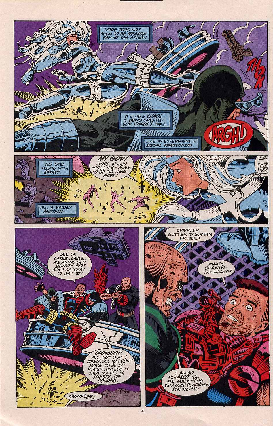 Read online Silver Sable and the Wild Pack comic -  Issue #17 - 5