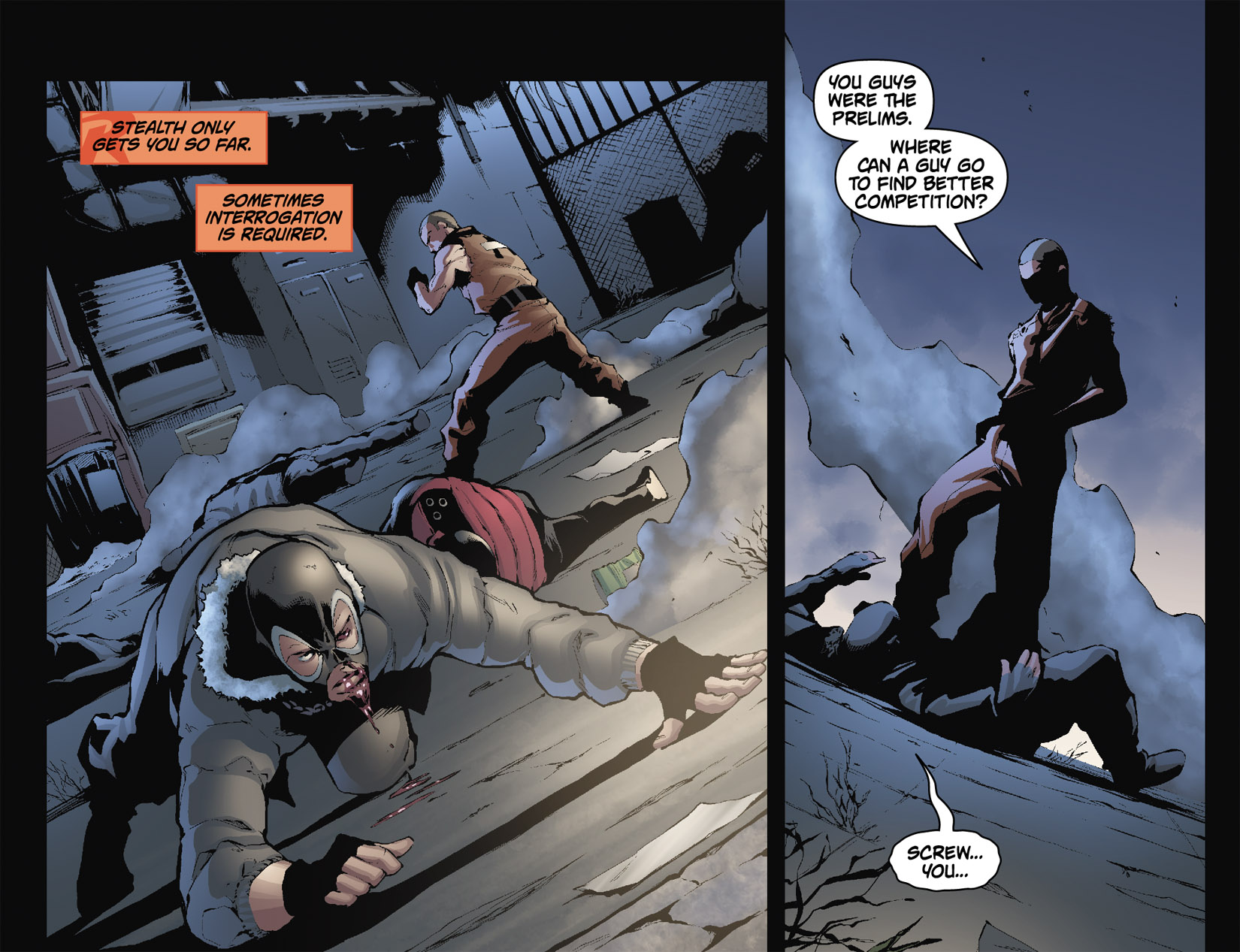 Read online Batman: Arkham Unhinged (2011) comic -  Issue #14 - 13
