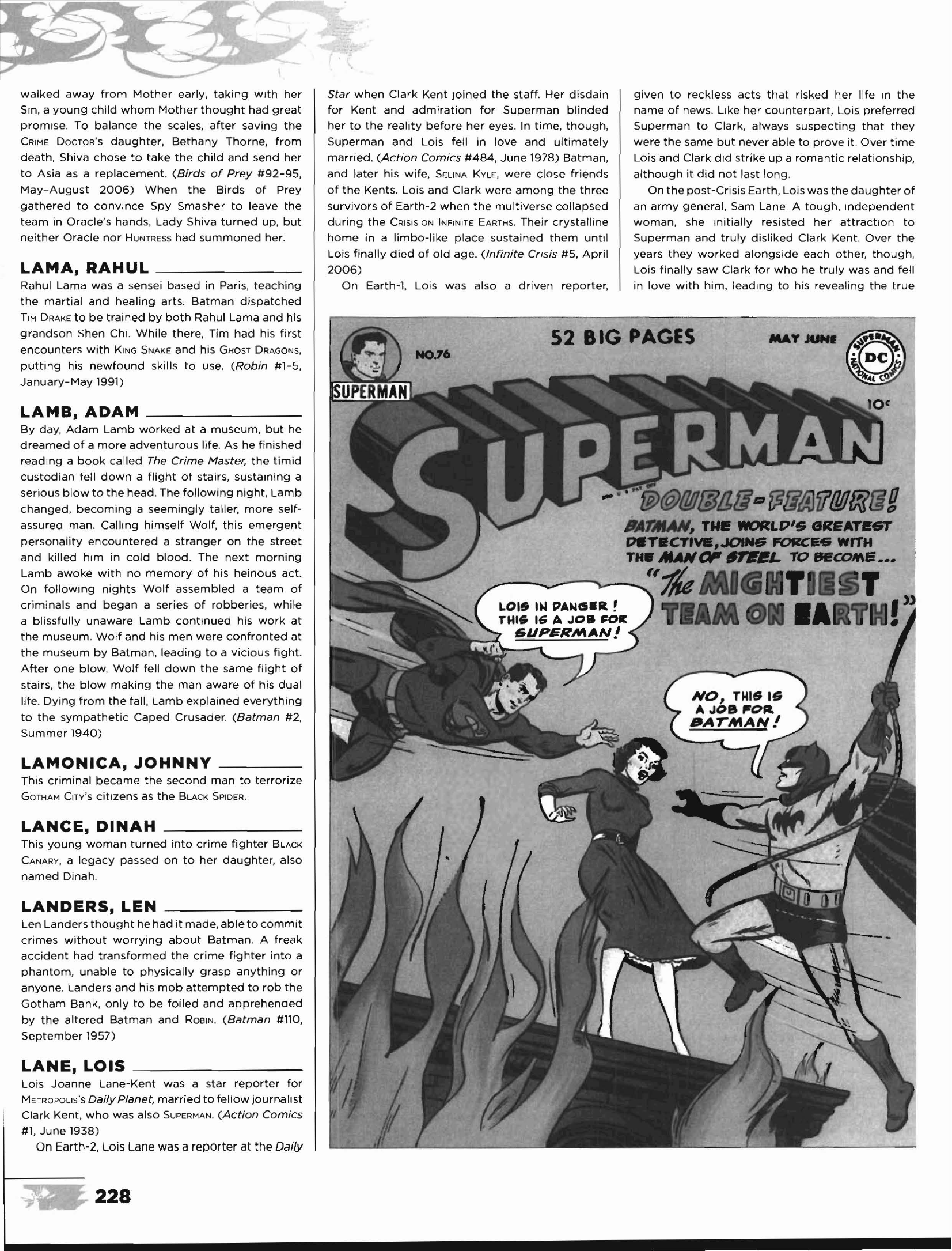 Read online The Essential Batman Encyclopedia comic -  Issue # TPB (Part 3) - 40