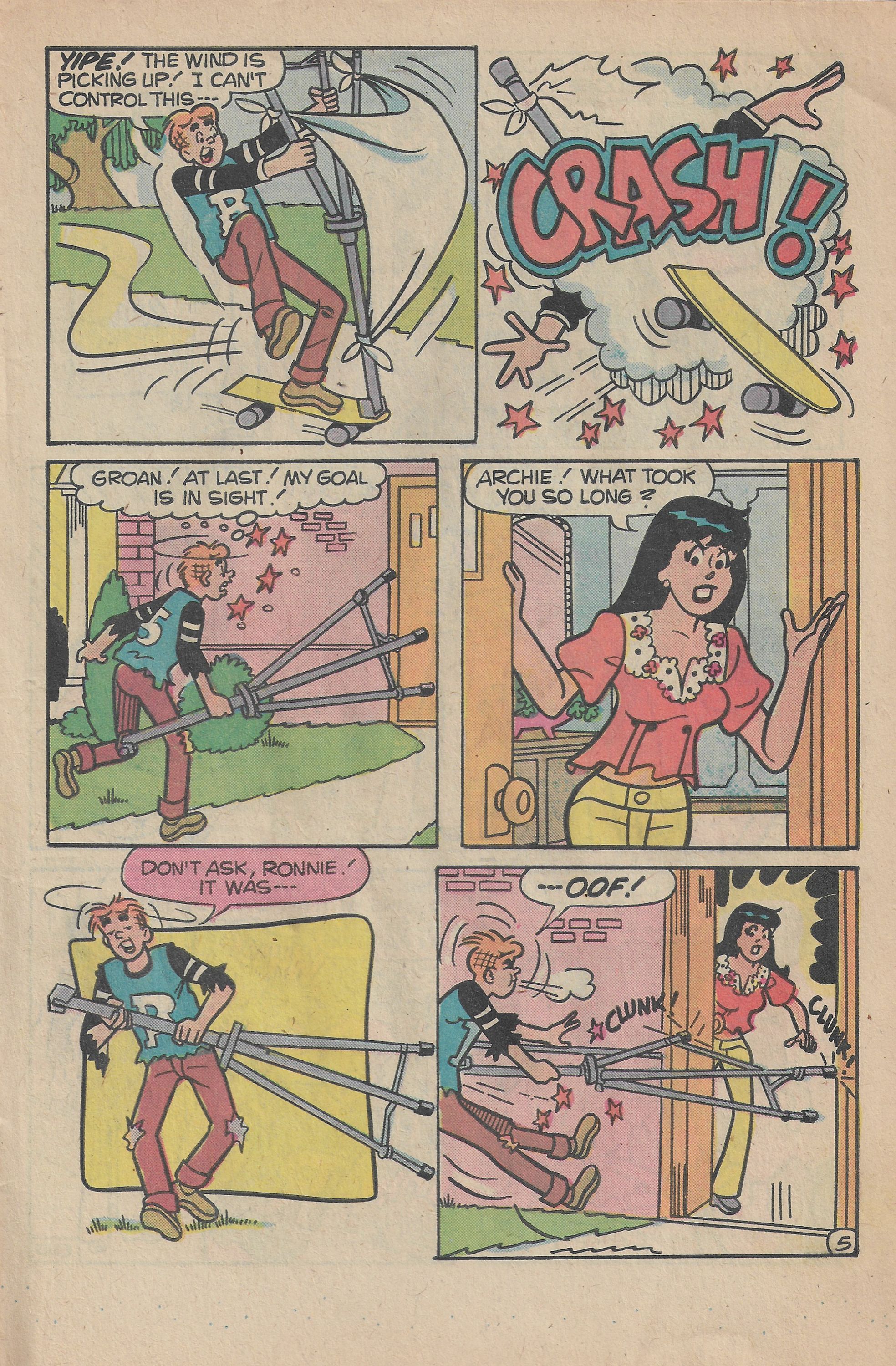 Read online Archie's TV Laugh-Out comic -  Issue #61 - 7