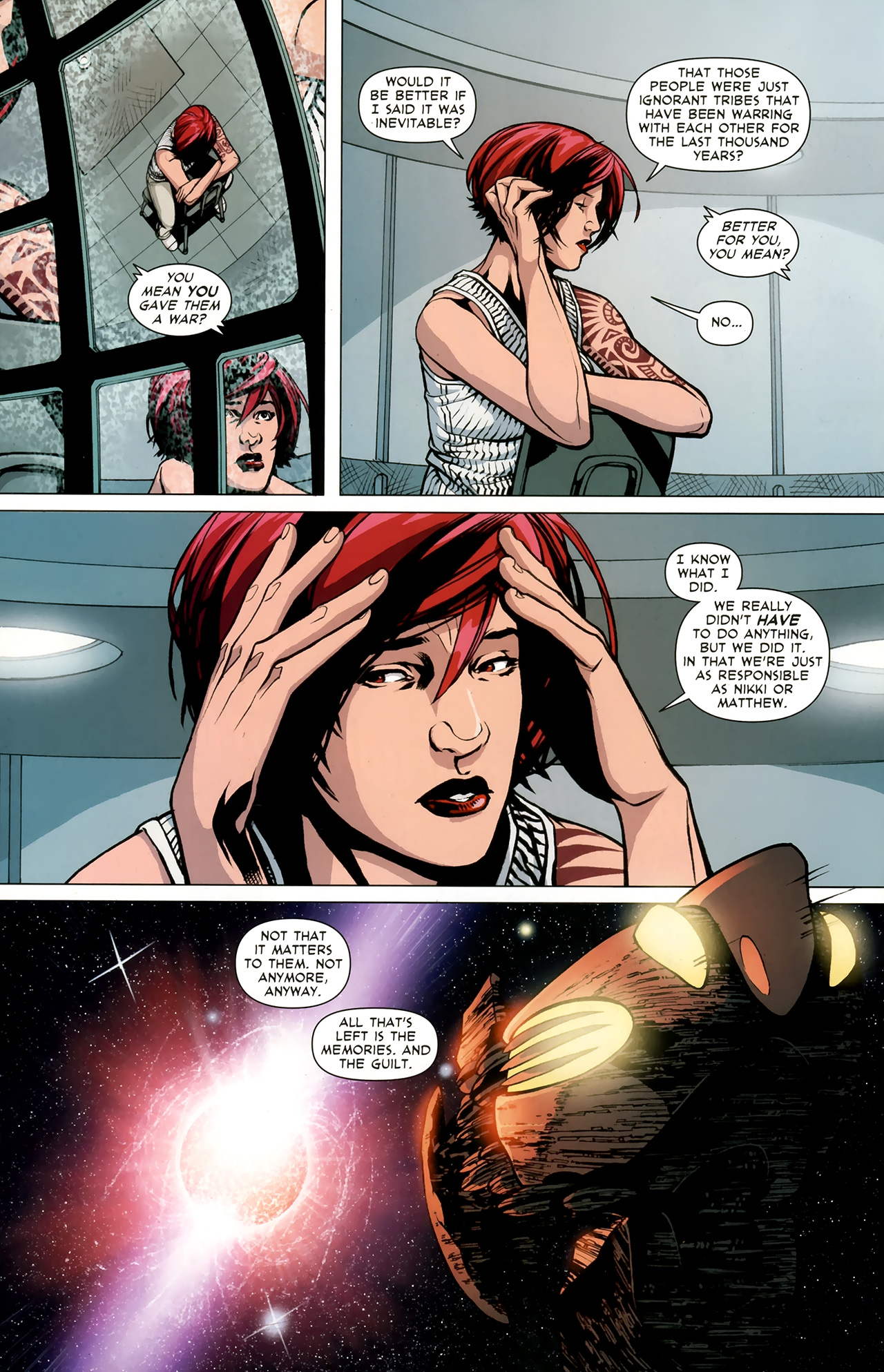 Read online DV8: Gods and Monsters comic -  Issue #6 - 7