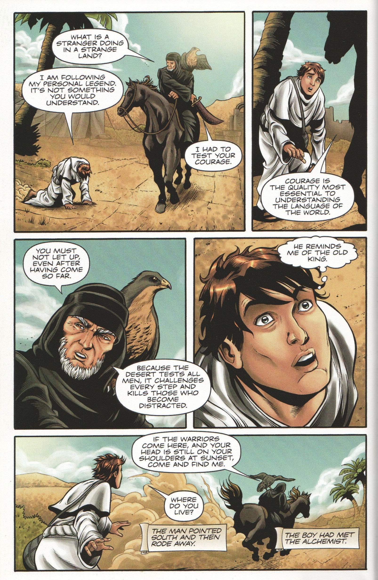 Read online The Alchemist: A Graphic Novel comic -  Issue # TPB (Part 2) - 46