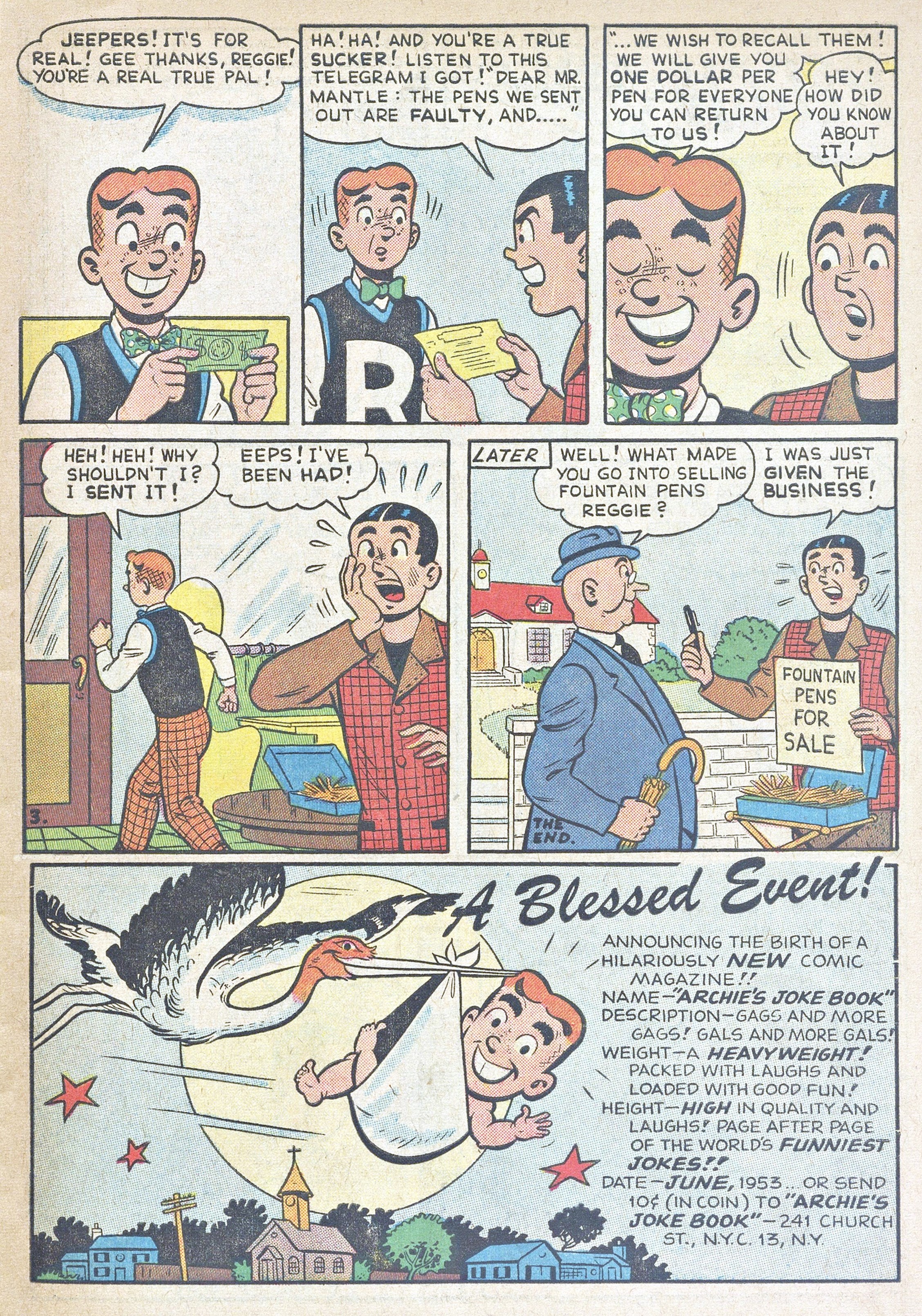 Read online Archie's Rival Reggie comic -  Issue #9 - 5