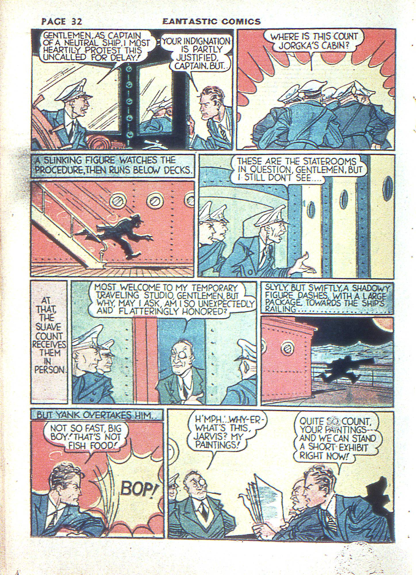 Read online Fantastic Comics comic -  Issue #3 - 35