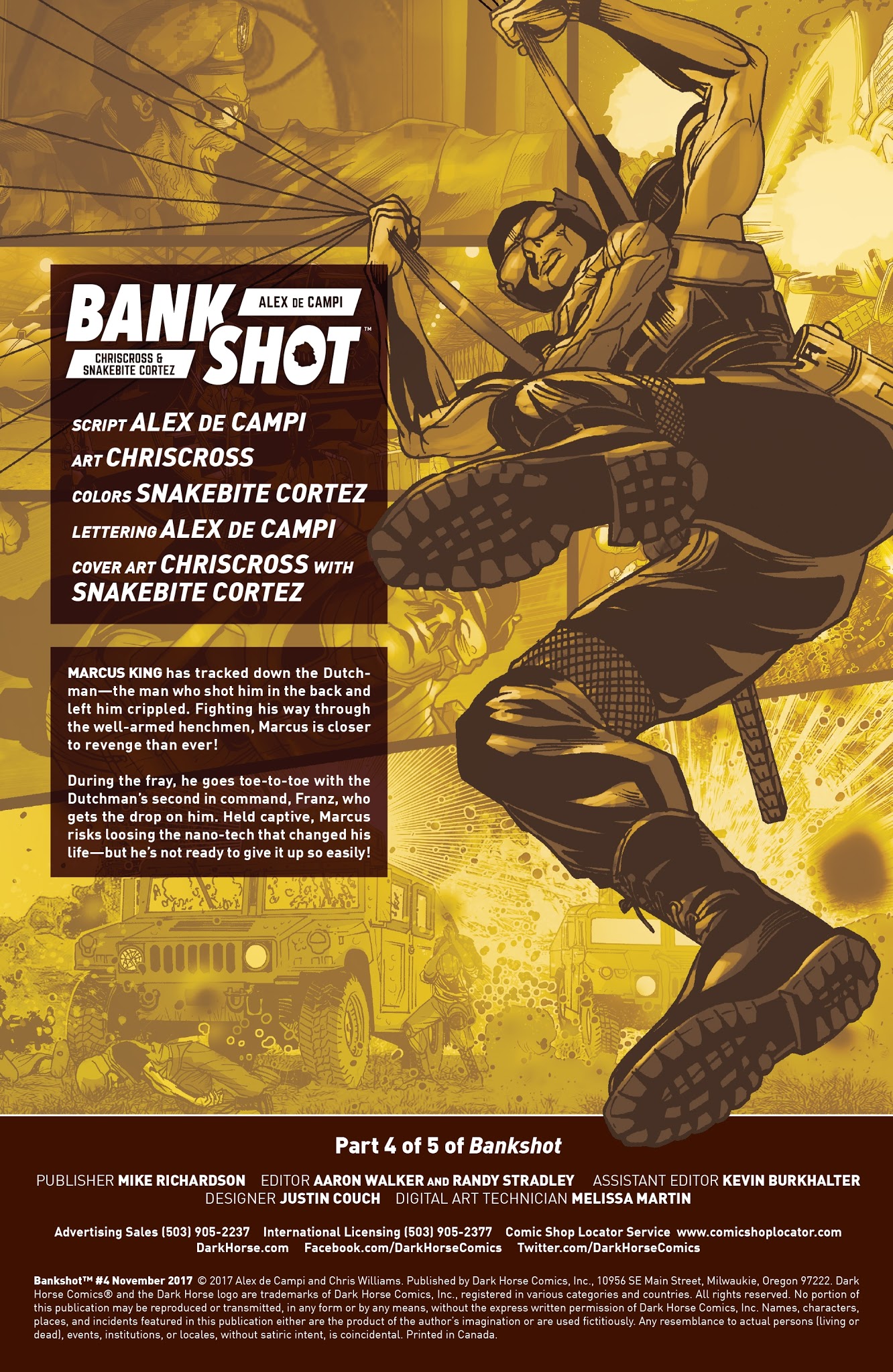 Read online Bankshot comic -  Issue #4 - 2