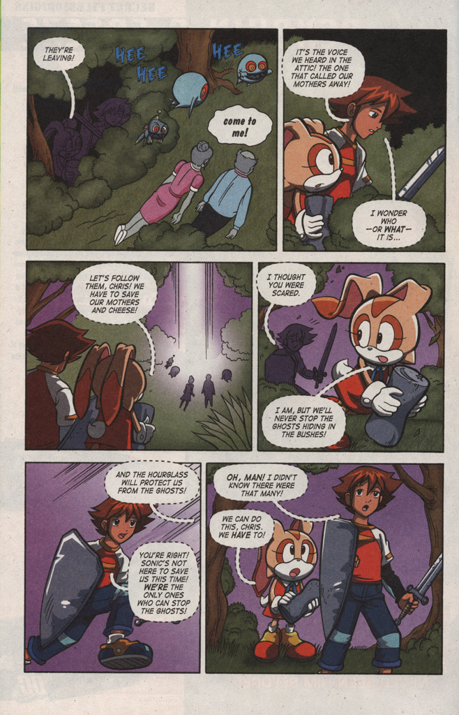 Read online Sonic X comic -  Issue #14 - 22