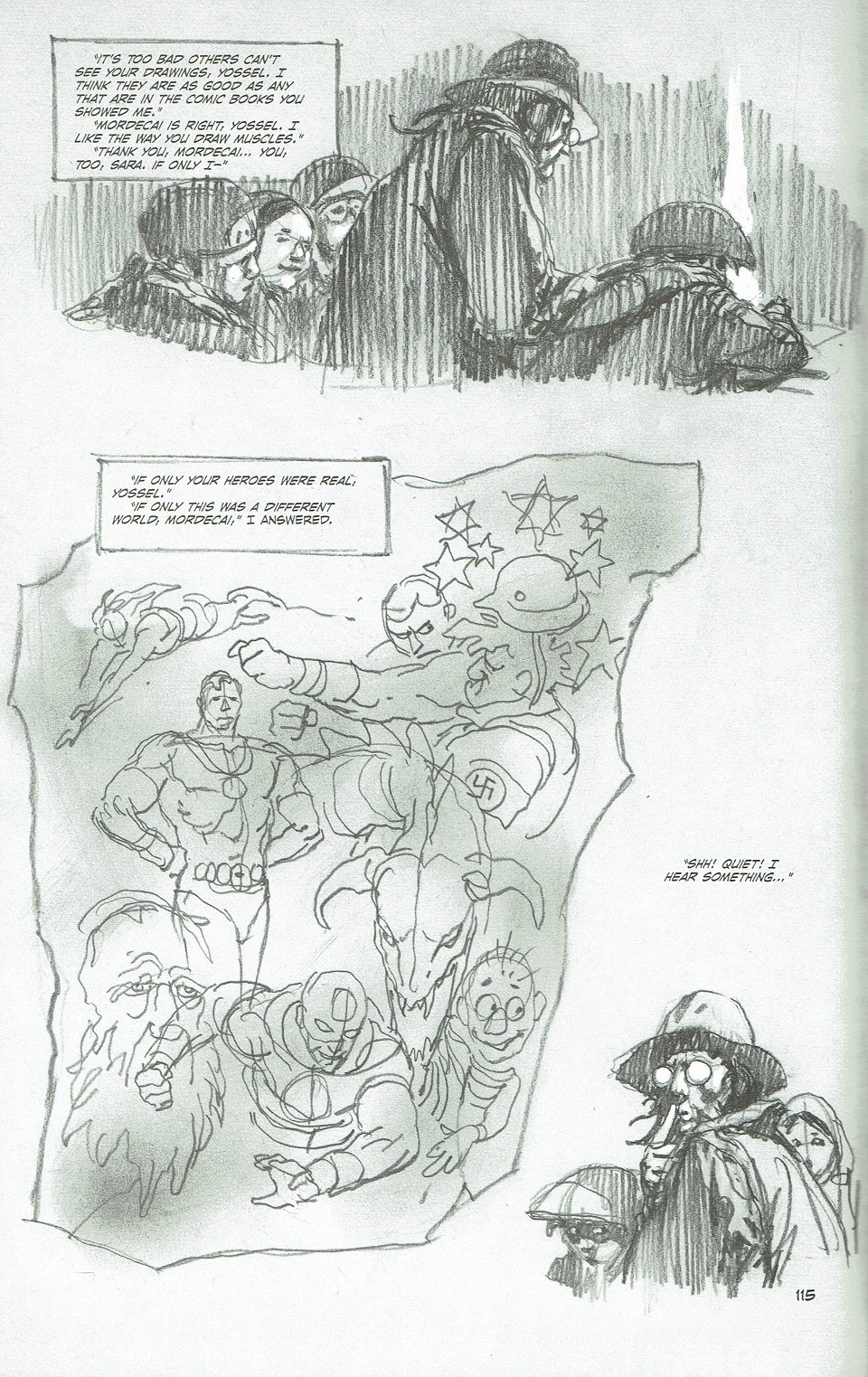 Read online Yossel: April 19, 1943 comic -  Issue # TPB - 124