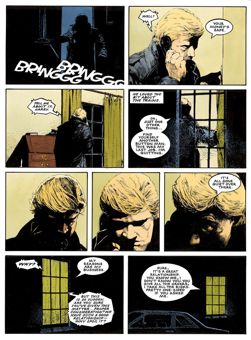 Read online Button Man comic -  Issue # TPB - 61