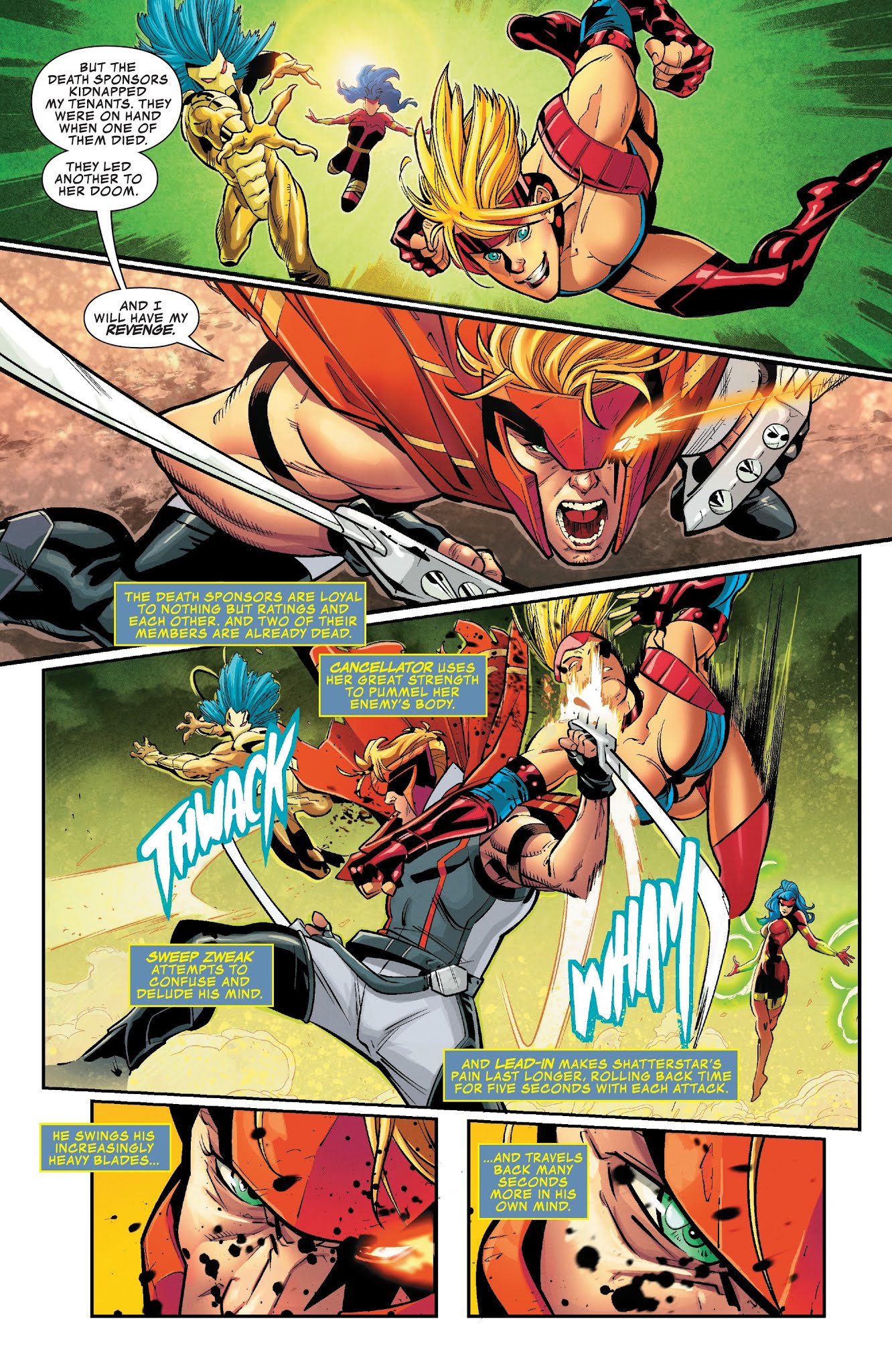 Read online Shatterstar comic -  Issue #4 - 9