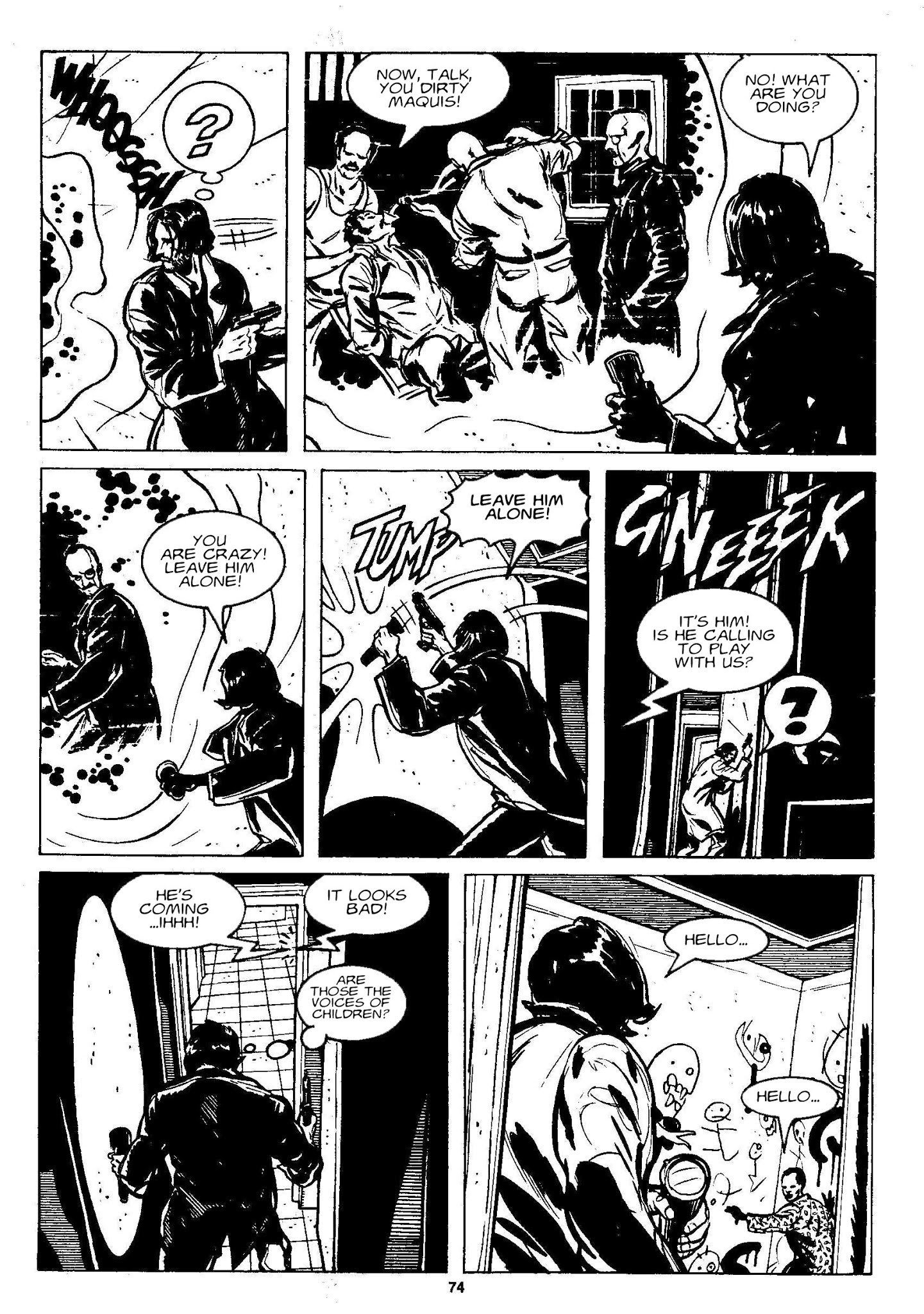 Read online Dampyr (2000) comic -  Issue #10 - 74