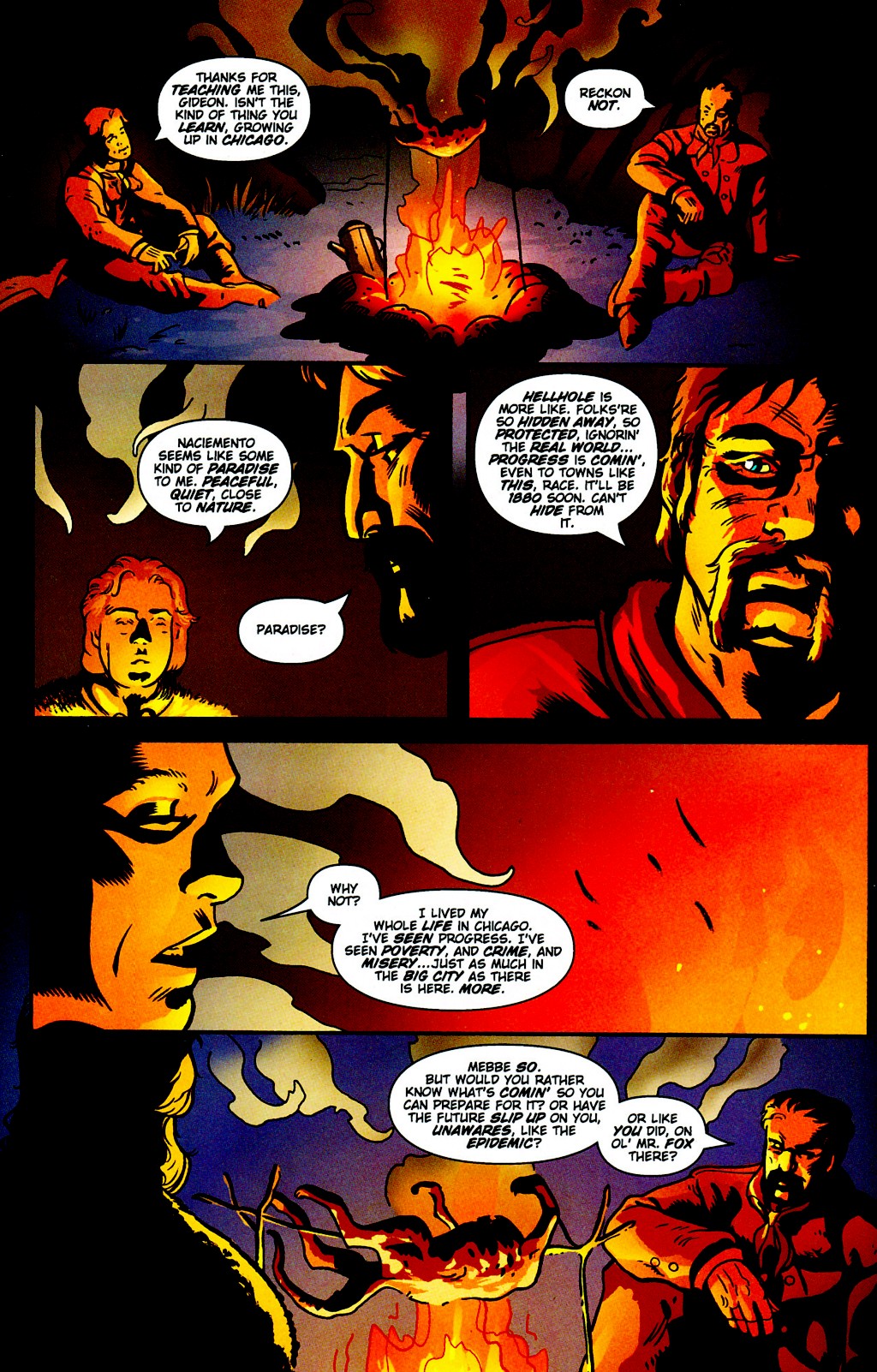 Read online Desperadoes: Epidemic! comic -  Issue # Full - 15