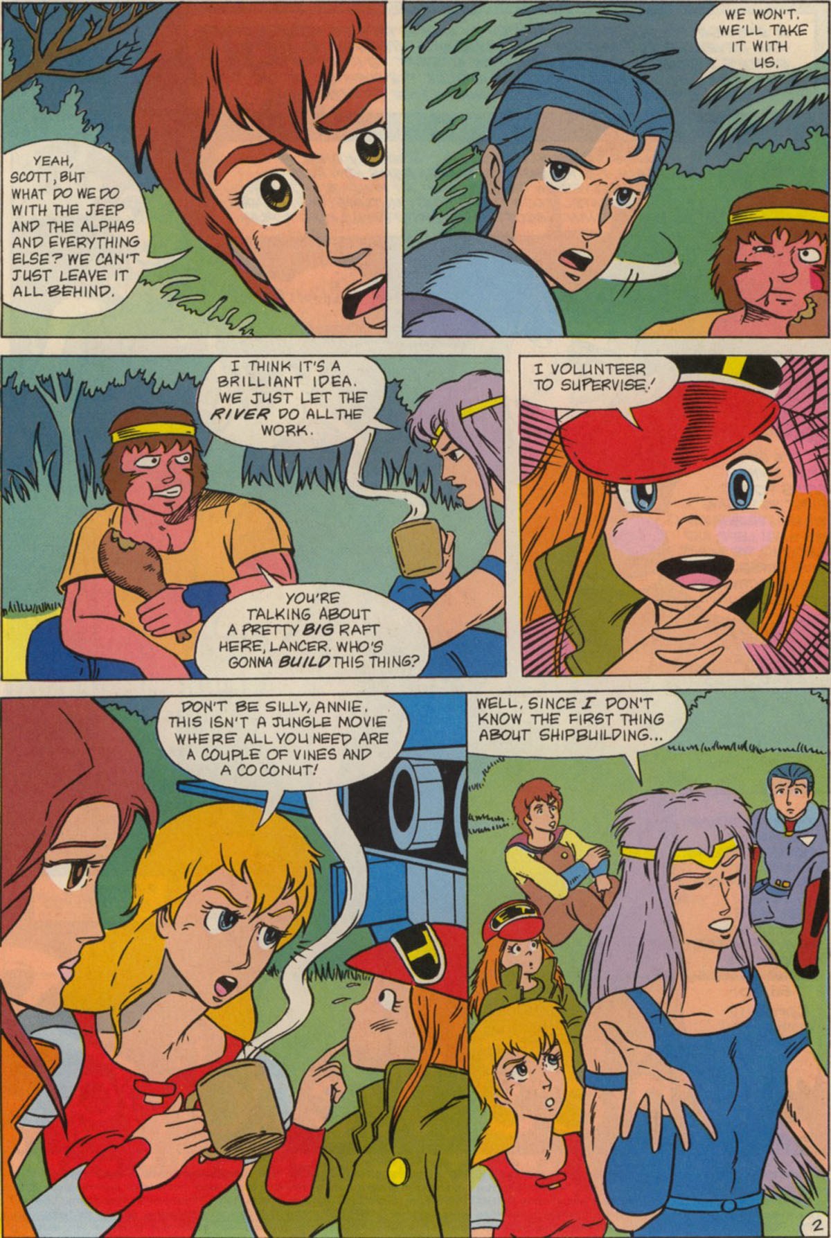 Read online Robotech The New Generation comic -  Issue #14 - 4