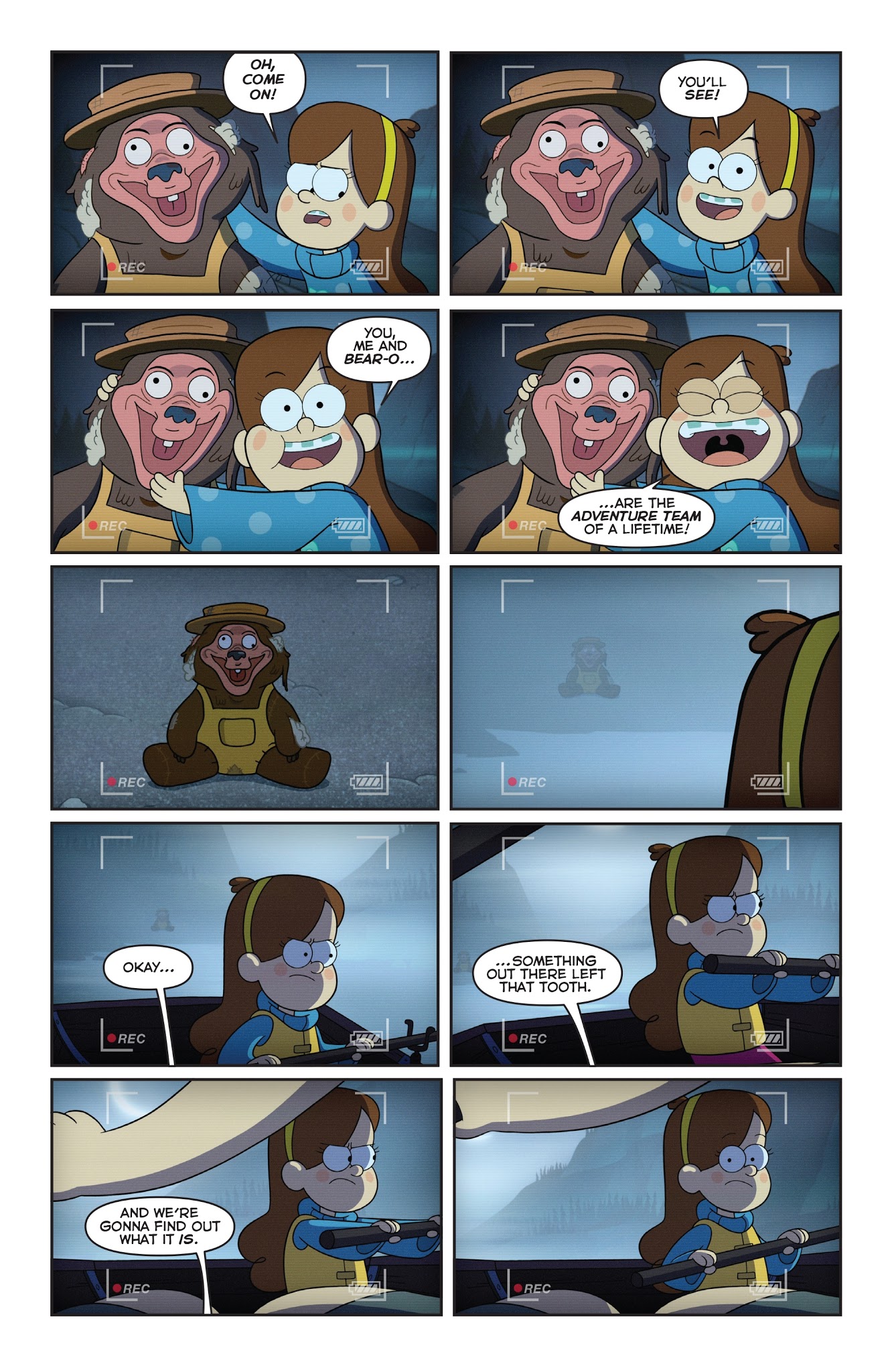 Read online Disney Gravity Falls Shorts Cinestory Comic comic -  Issue #4 - 7