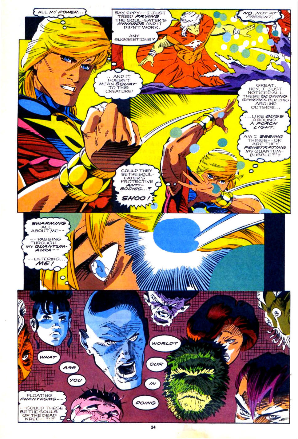 Read online Quasar comic -  Issue #36 - 18