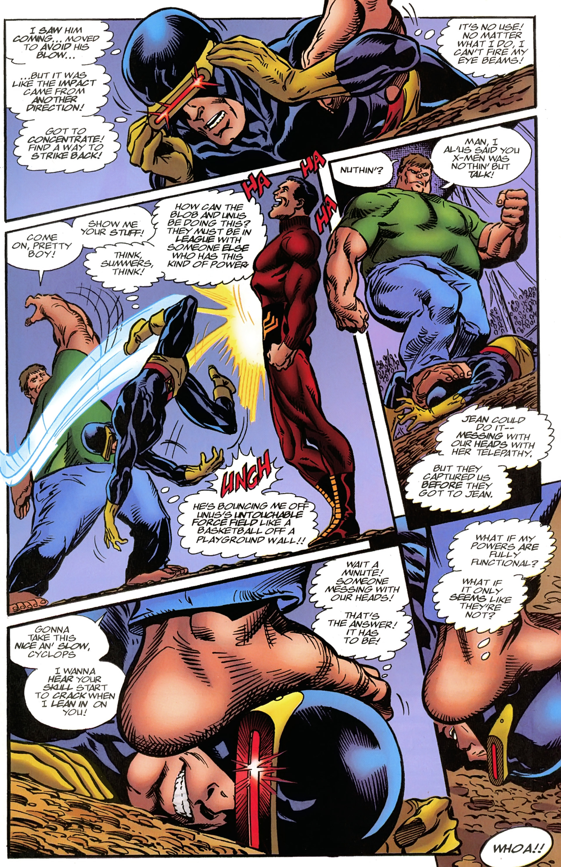 Read online X-Men: Hidden Years comic -  Issue #13 - 12