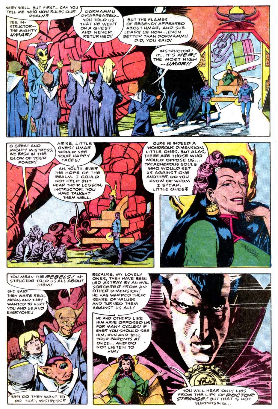 Read online Doctor Strange (1974) comic -  Issue #71 - 7