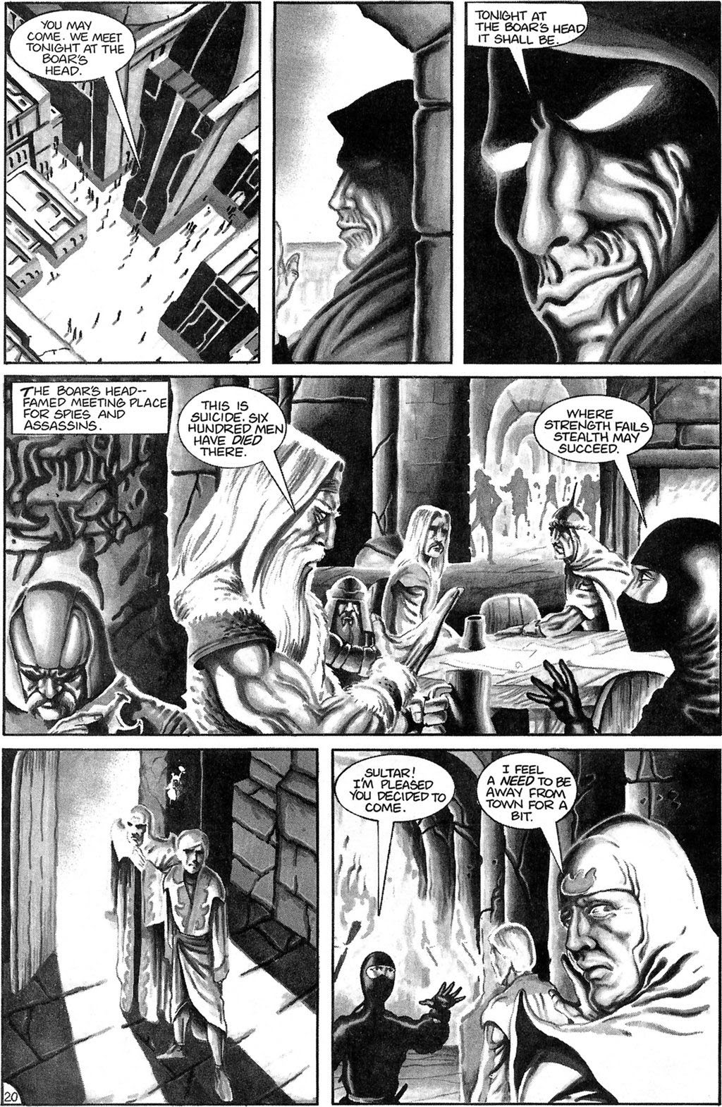 Read online Adventurers (1986) comic -  Issue #0 - 23