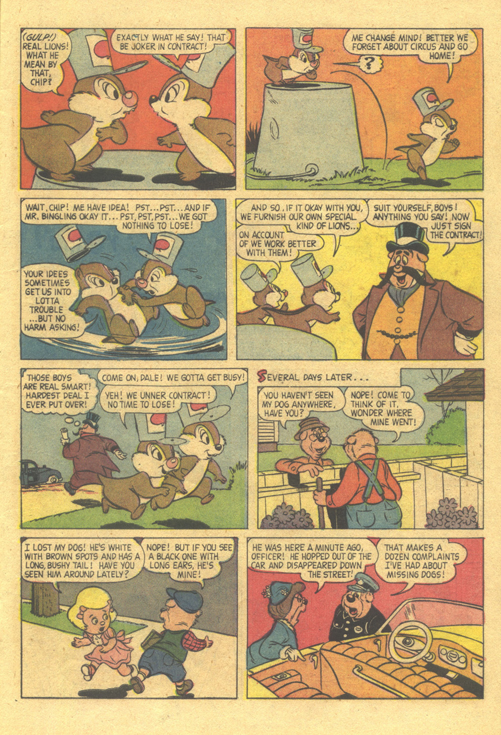 Read online Walt Disney Chip 'n' Dale comic -  Issue #8 - 9