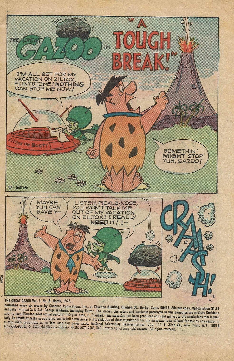 Read online Great Gazoo comic -  Issue #8 - 3