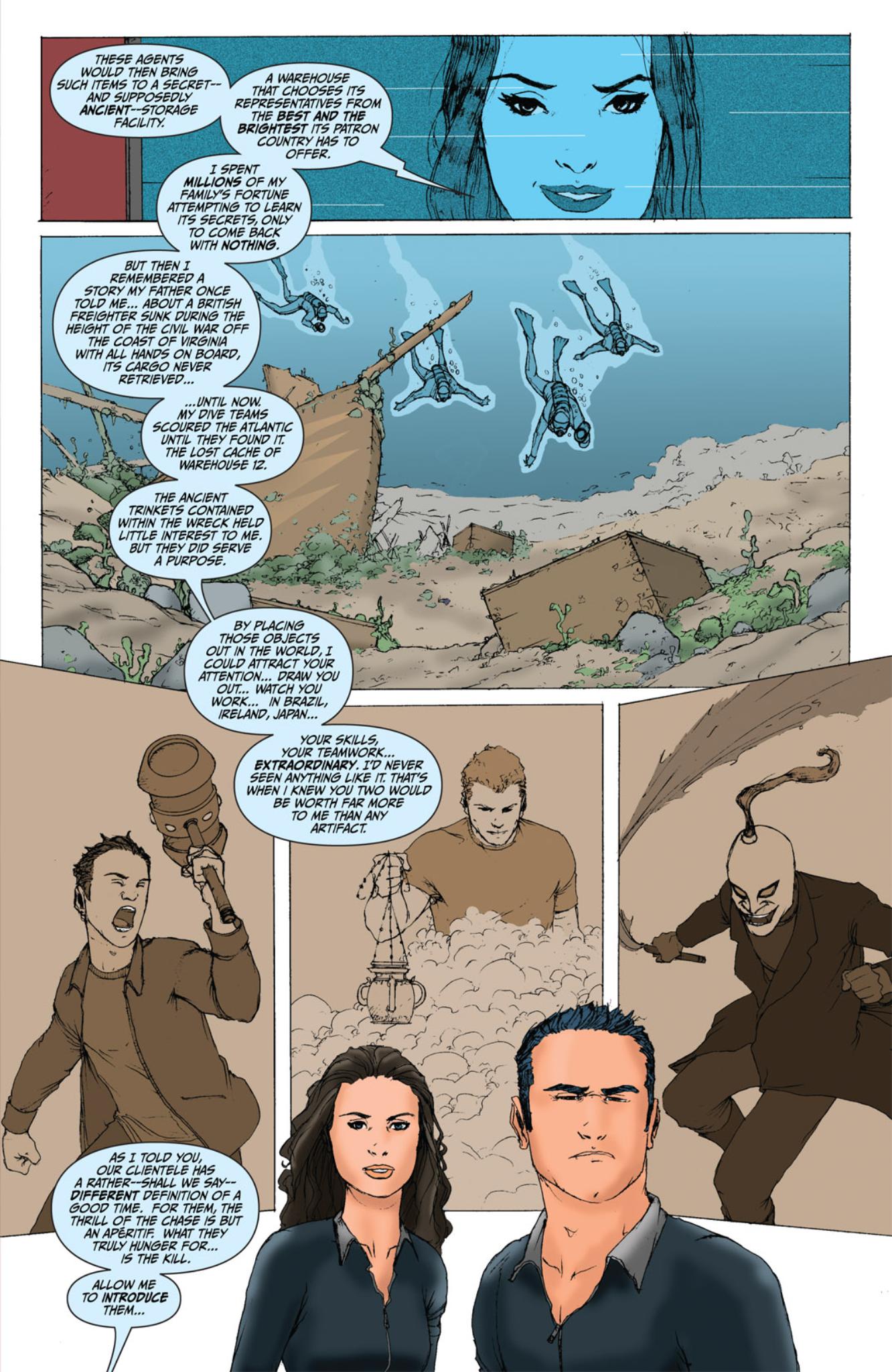 Read online Warehouse 13 comic -  Issue #4 - 16