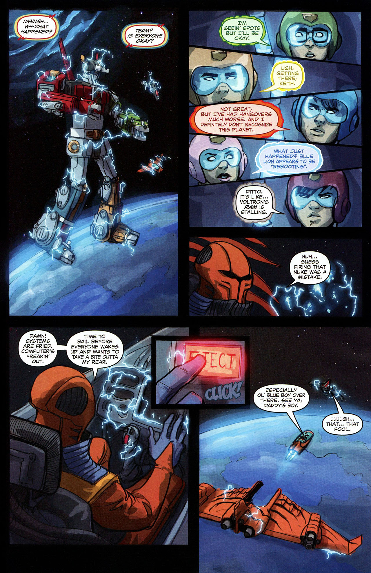 Read online Voltron: A Legend Forged comic -  Issue #1 - 27