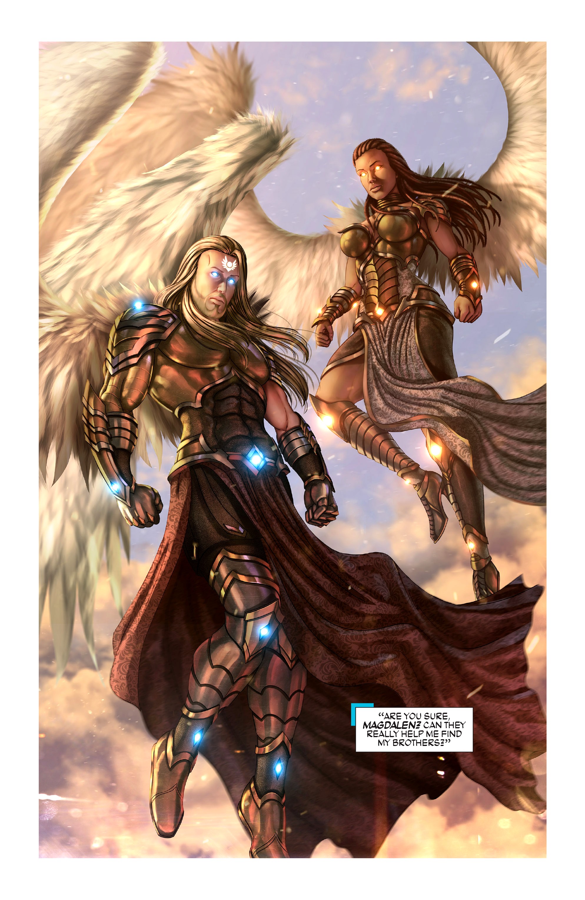 Read online Knights of the Golden Sun comic -  Issue #6 - 13