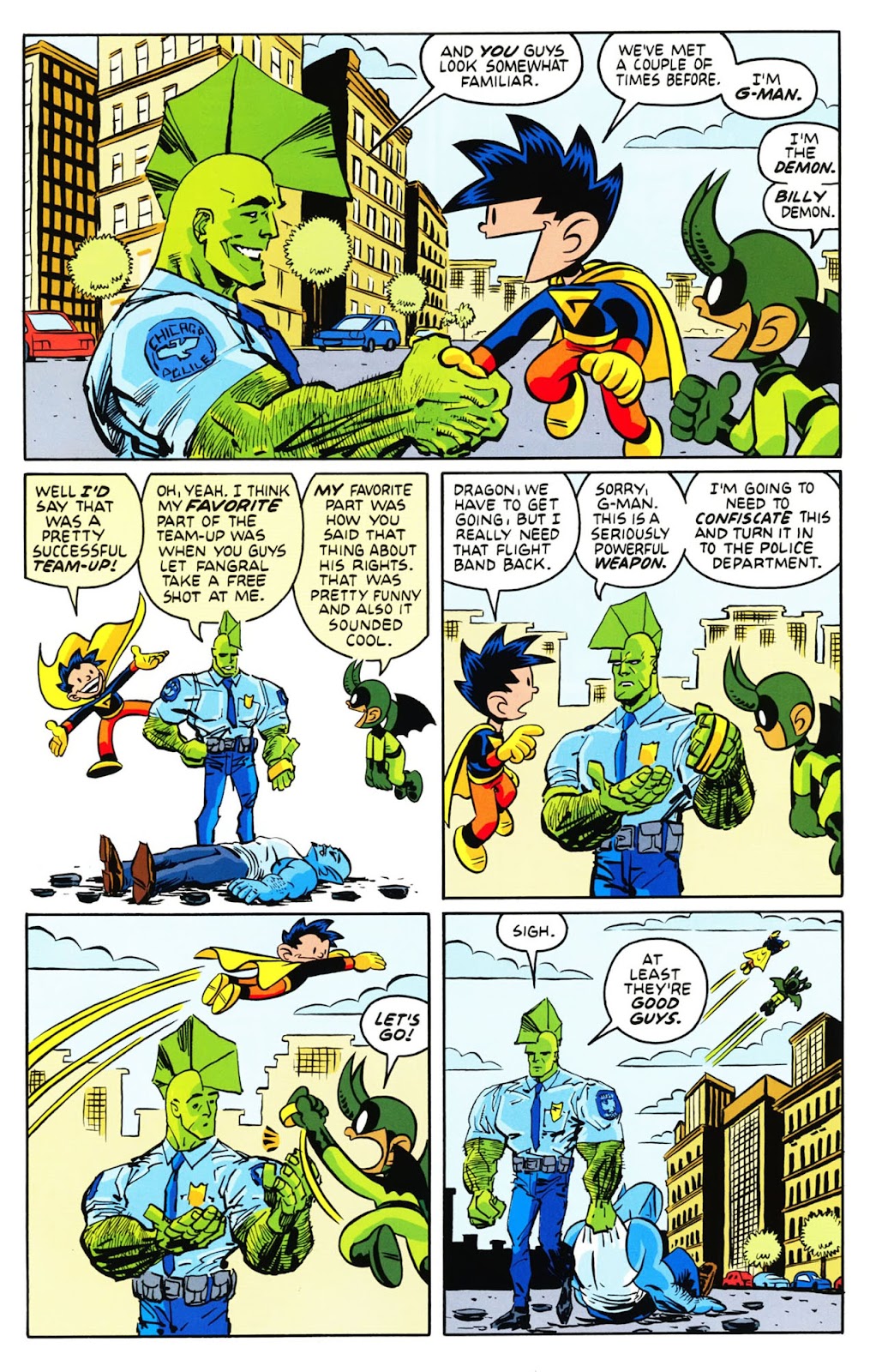 Read online G-Man: Cape Crisis comic -  Issue #3 - 15