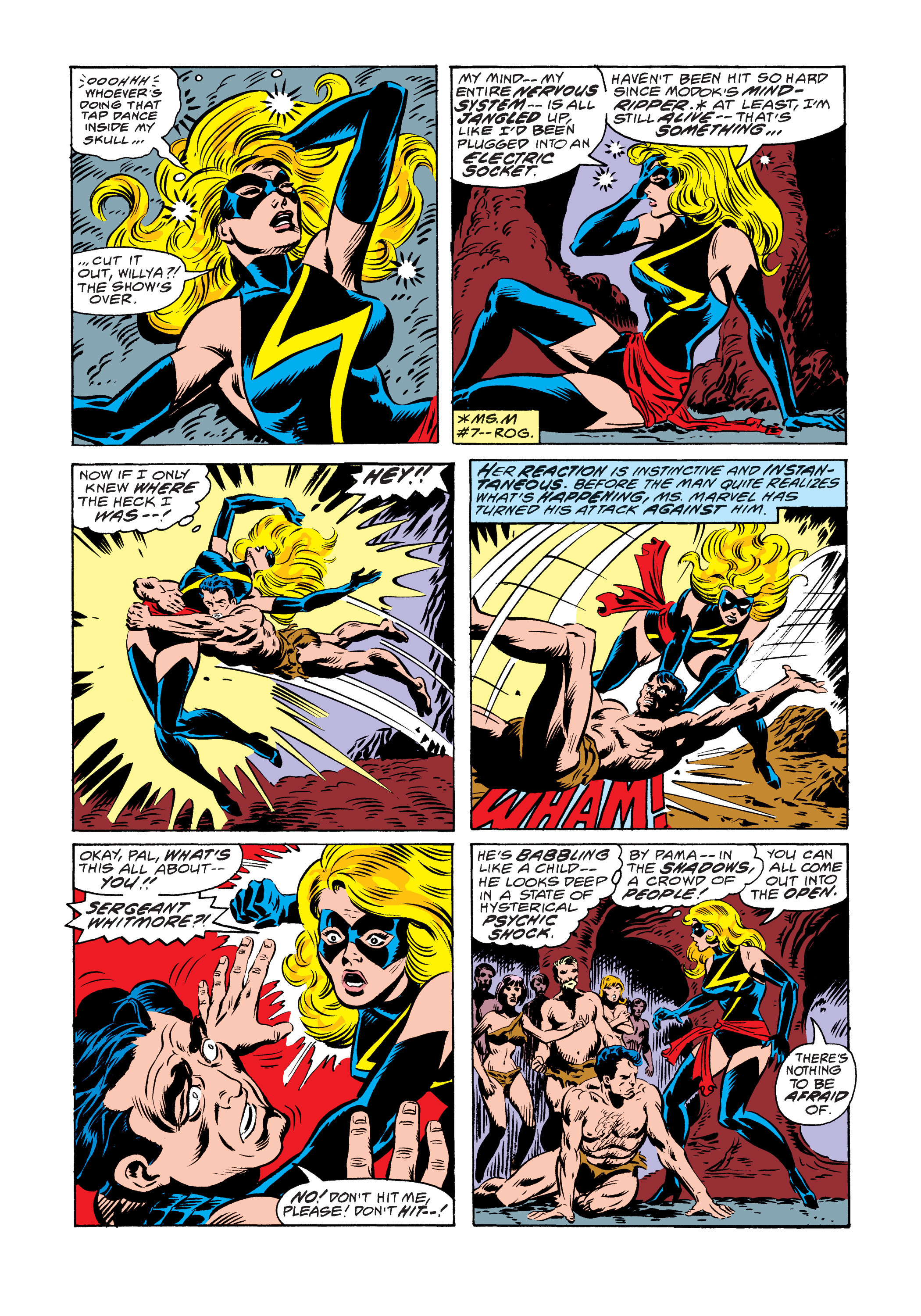 Read online Ms. Marvel (1977) comic -  Issue #21 - 4