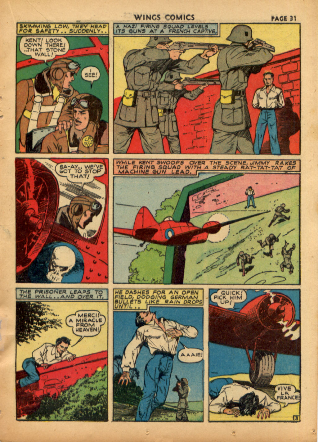 Read online Wings Comics comic -  Issue #16 - 33