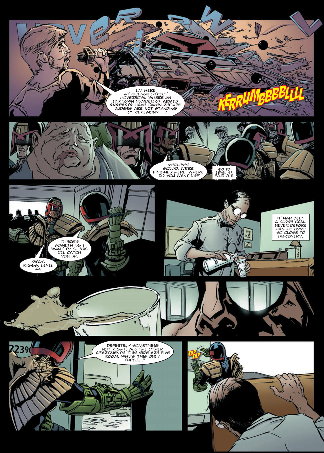 Read online Judge Dredd: Day of Chaos - The Fourth Faction comic -  Issue # TPB (Part 1) - 23