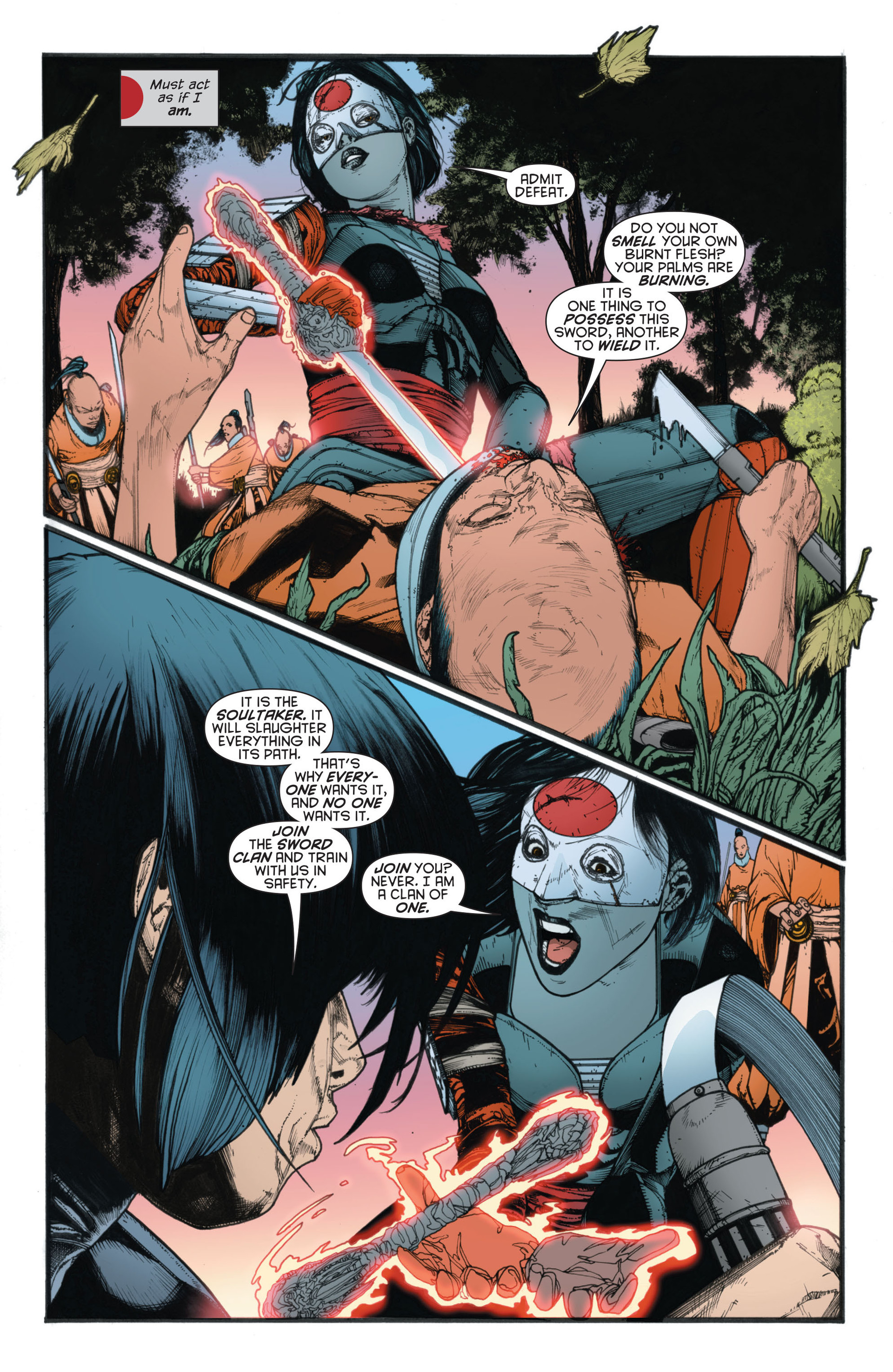 Read online Katana comic -  Issue #1 - 20