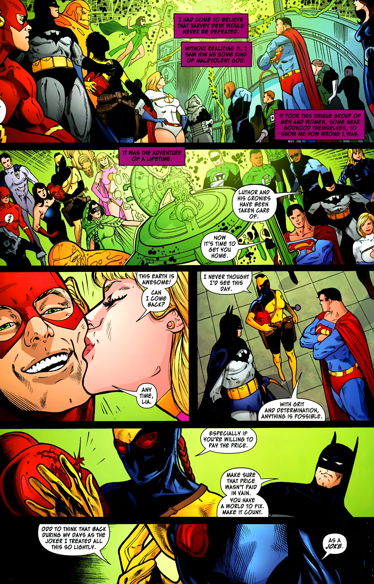 Read online Tangent: Superman's Reign comic -  Issue #12 - 22