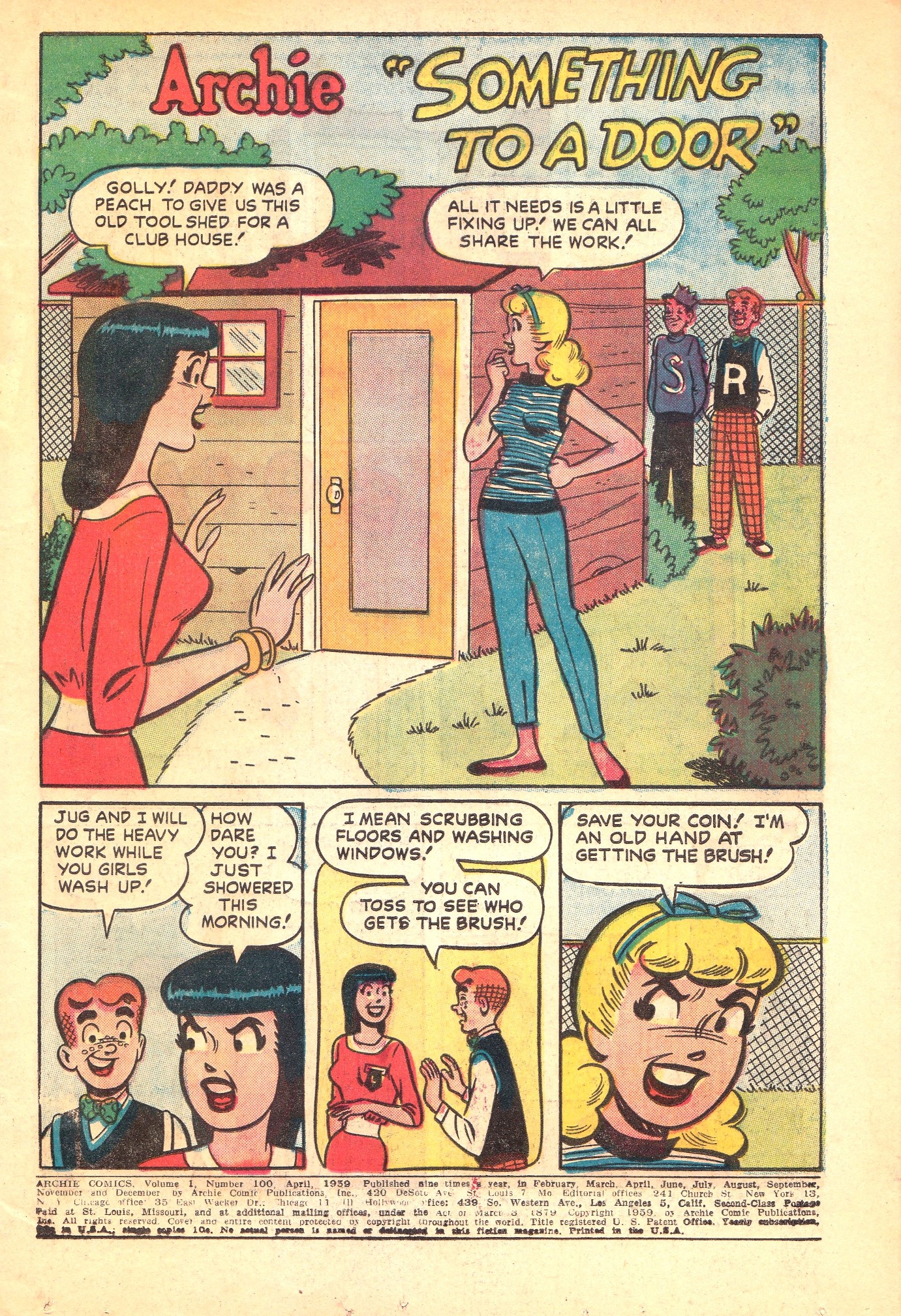 Read online Archie Comics comic -  Issue #100 - 4