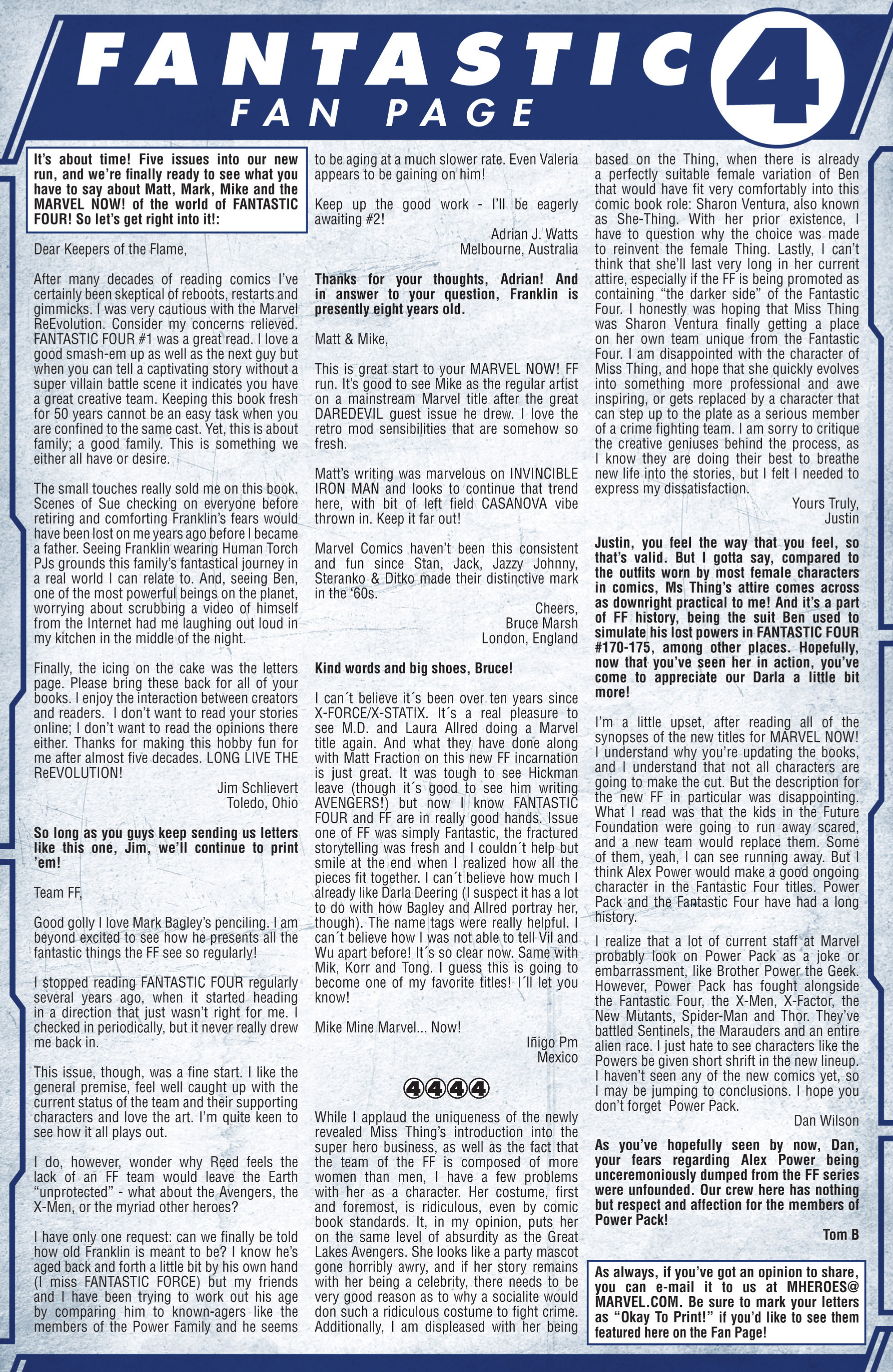 Read online Fantastic Four (2013) comic -  Issue #5AU - 23