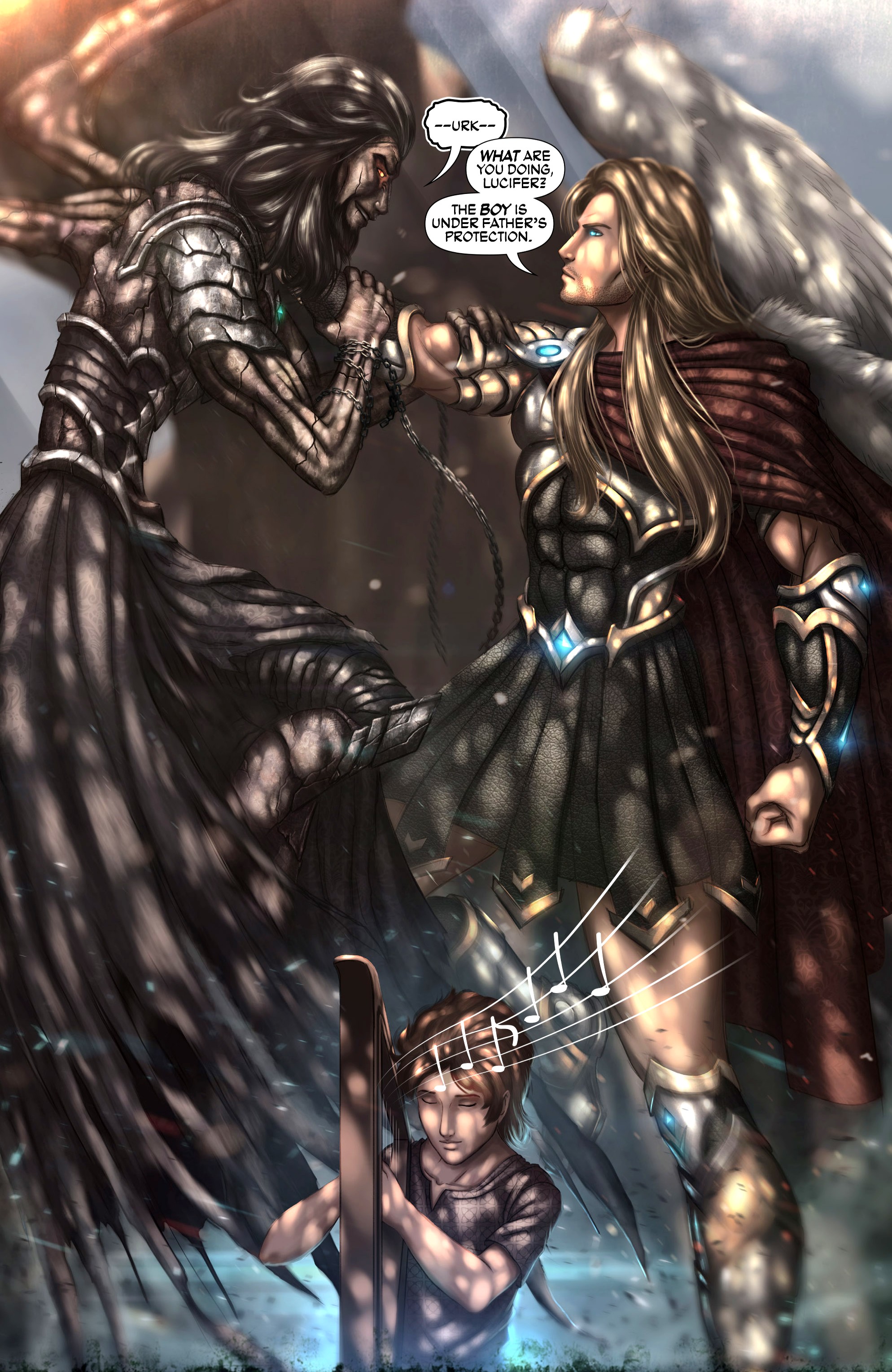 Read online Knights of the Golden Sun comic -  Issue #1 - 8