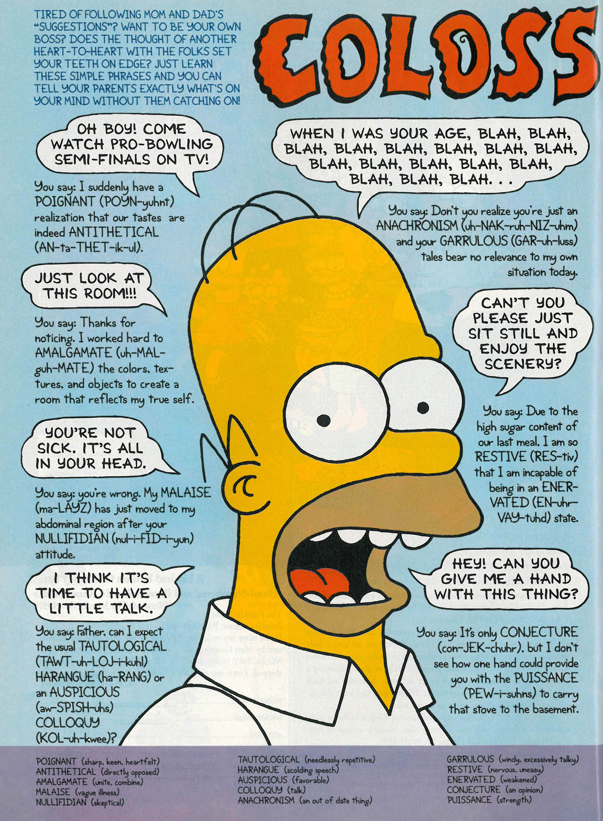 Read online Simpsons Illustrated (1991) comic -  Issue #8 - 16